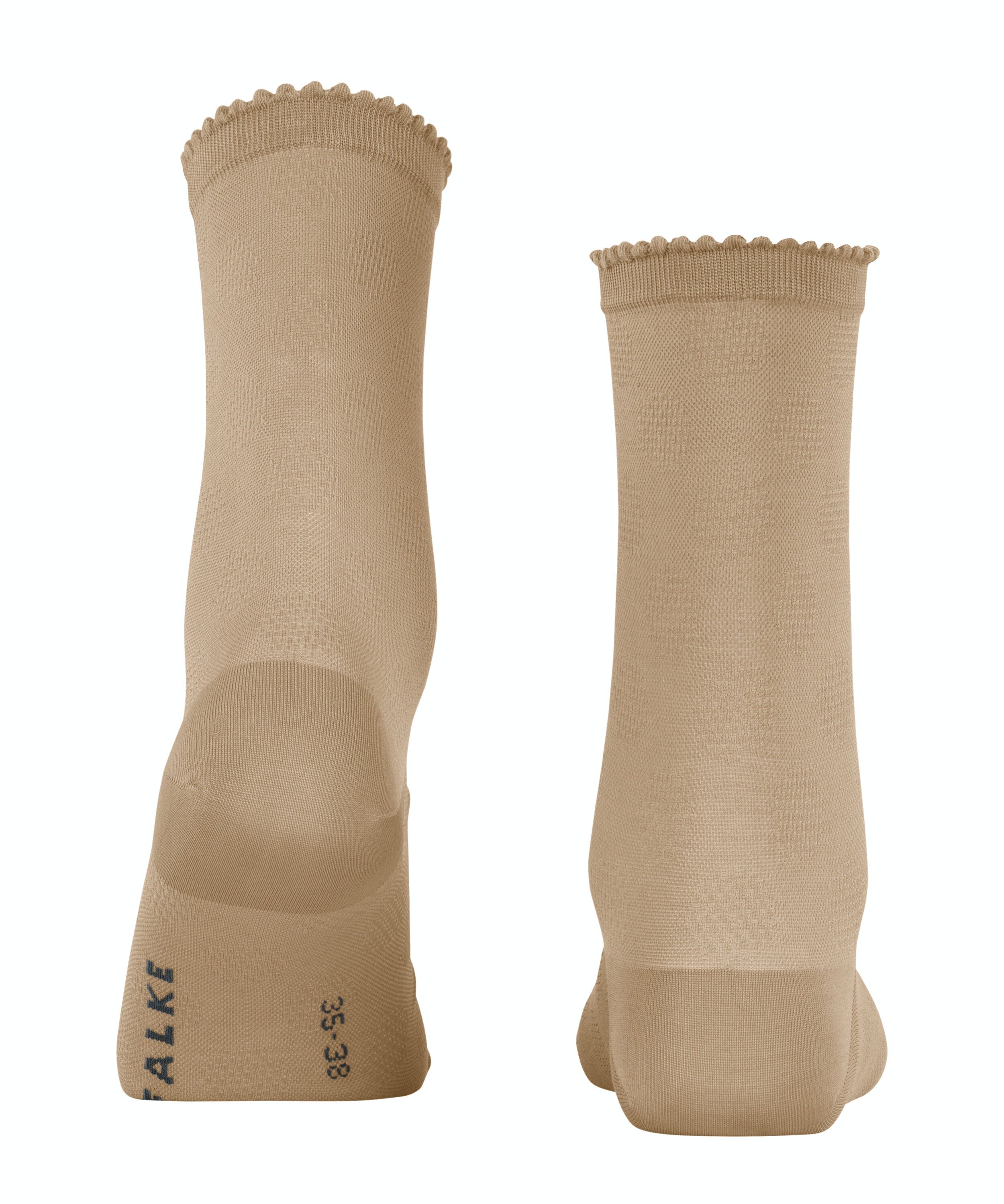 FALKE Bold Dot damessokken, beige (camel)