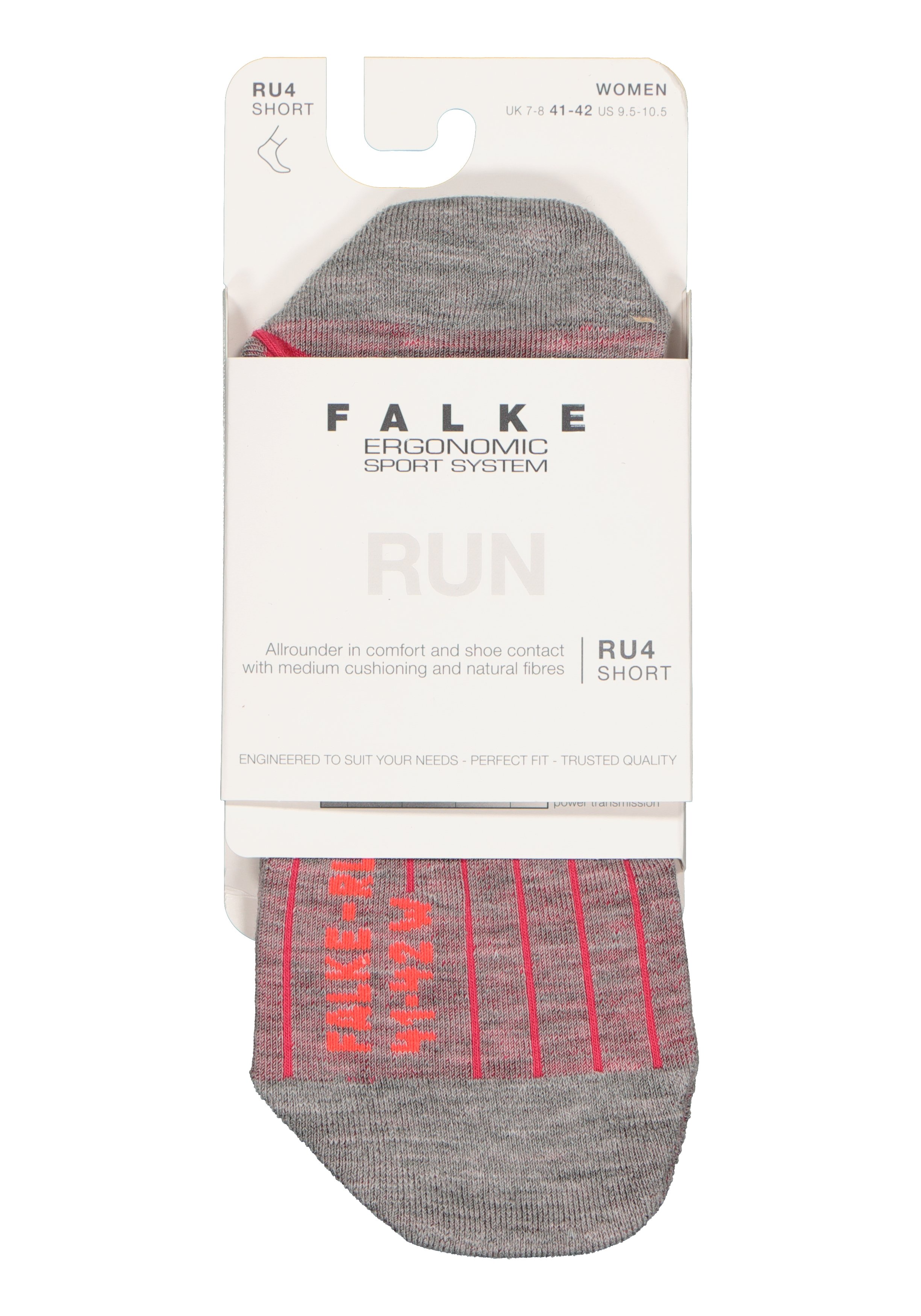 FALKE RU4 Short dames hardloopsokken, roze-mix (rose)