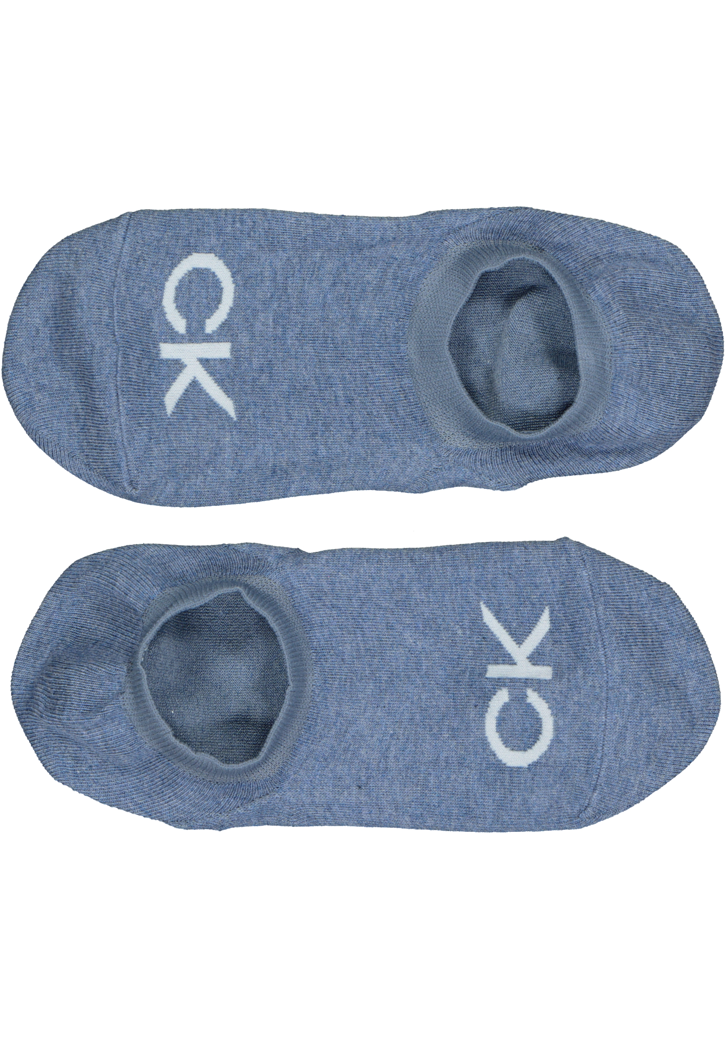 Calvin Klein herensokken Albert (3-pack), onzichtbare sokken, drie tinten denim blauw