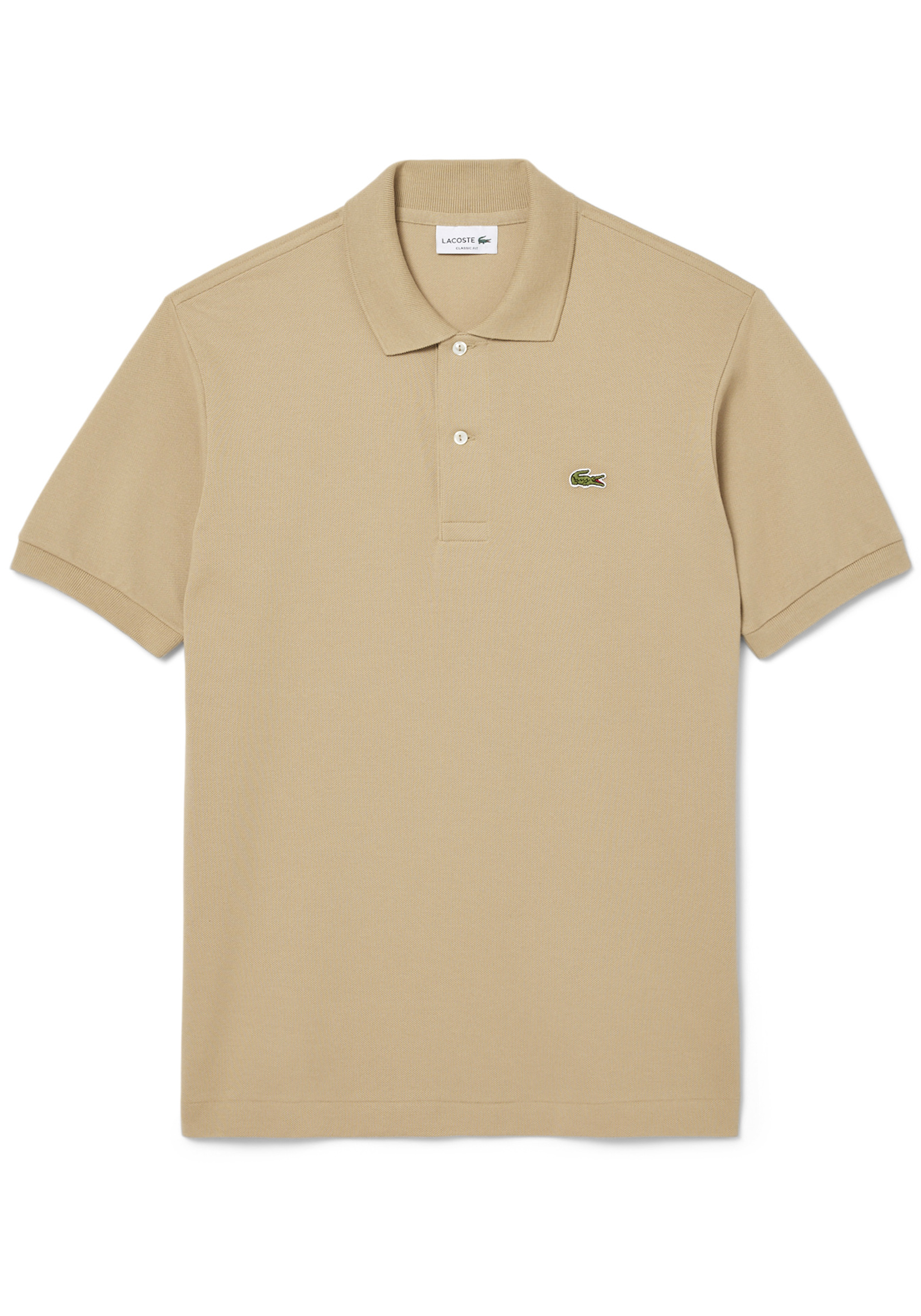 Lacoste Classic Fit polo, beige