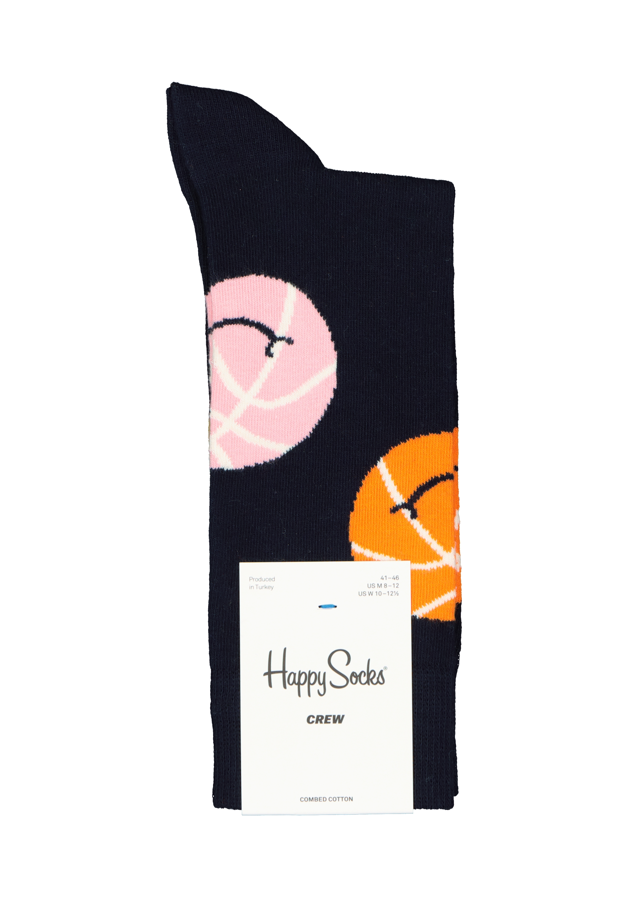 Happy Socks Balls Sock, unisex sokken, blauw met ballen