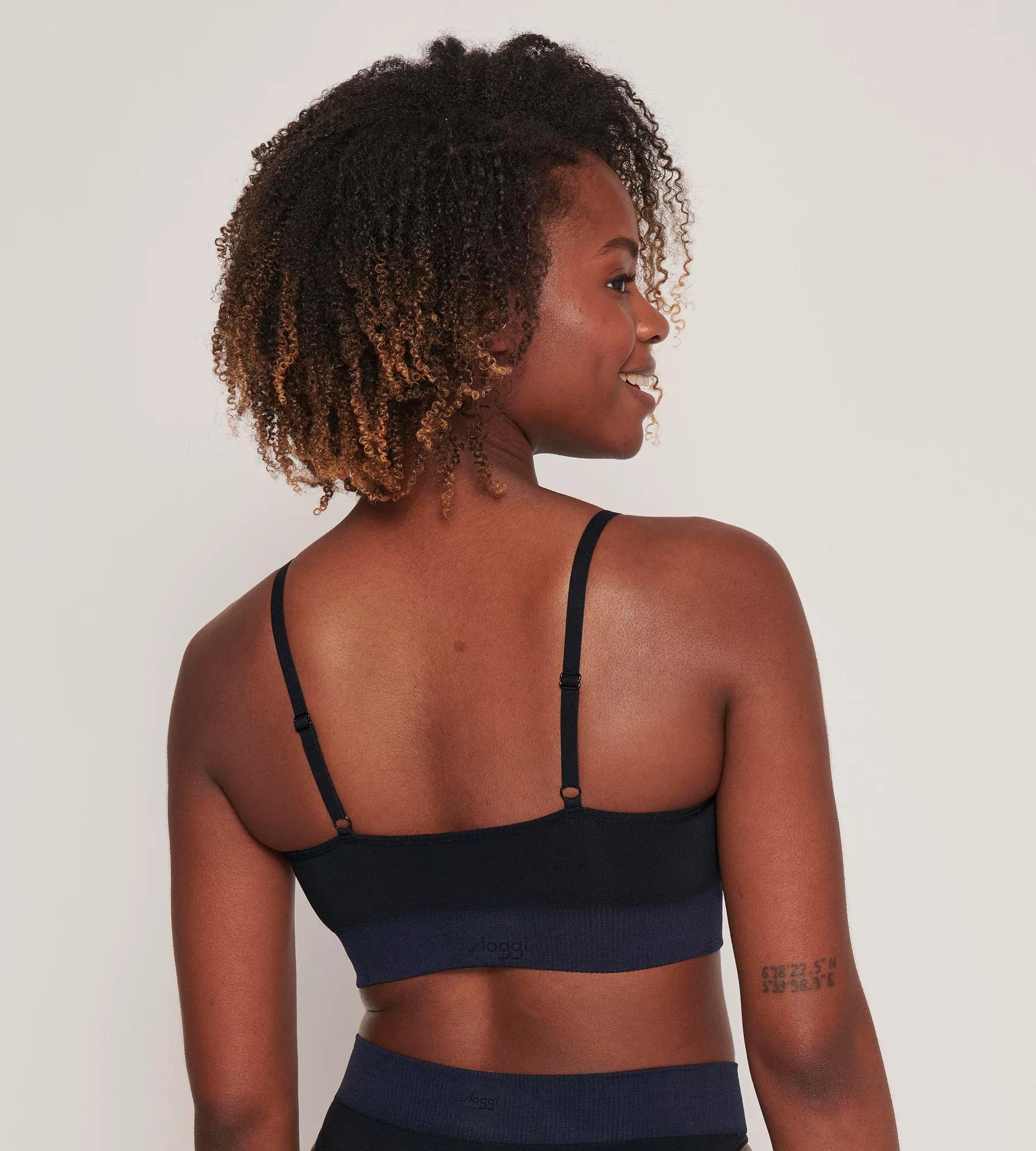 Sloggi Women EVER Infused Aloe Bralette, bralette, zwart