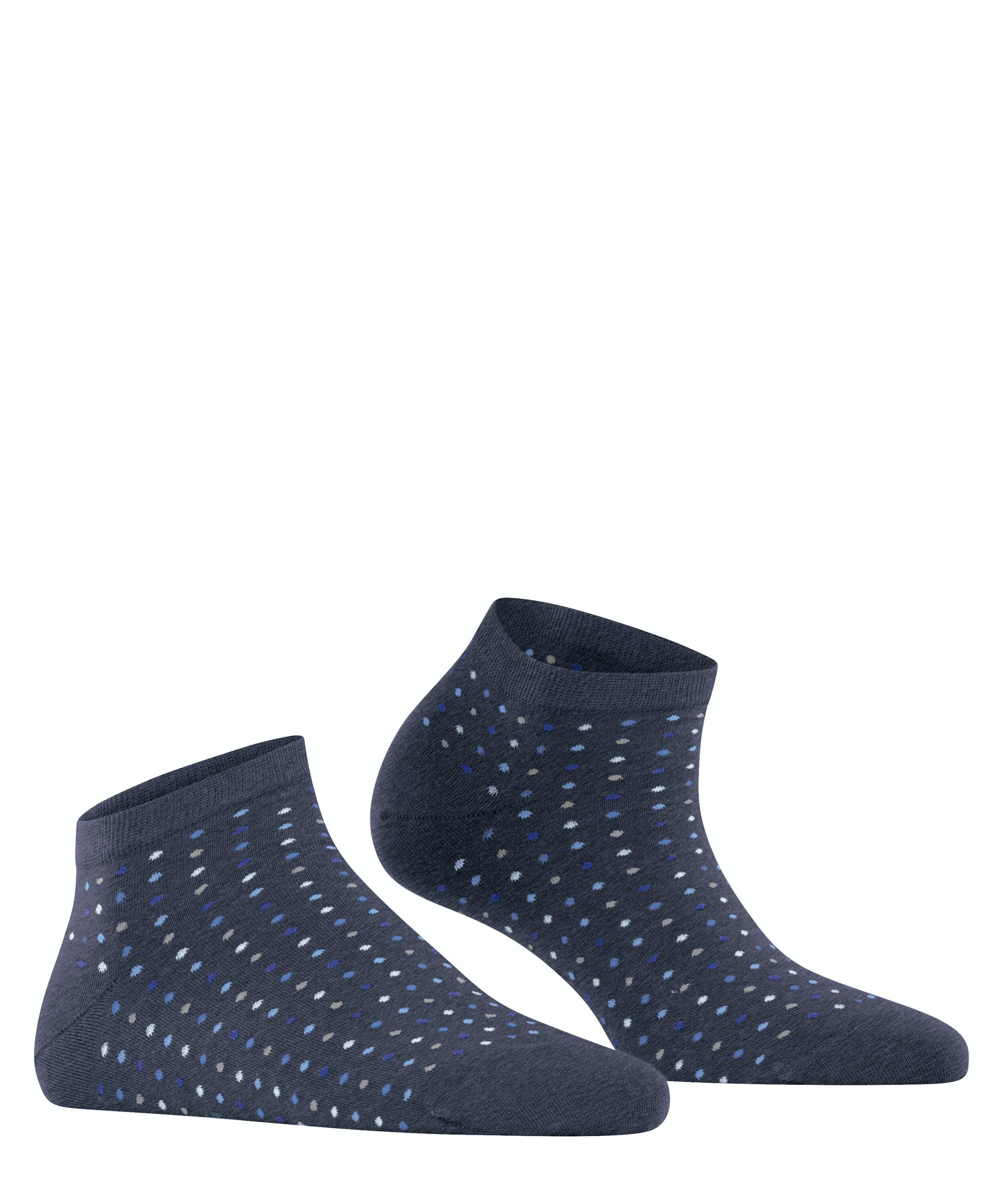 FALKE Multispot dames sneakersokken, blauw (darkblue)