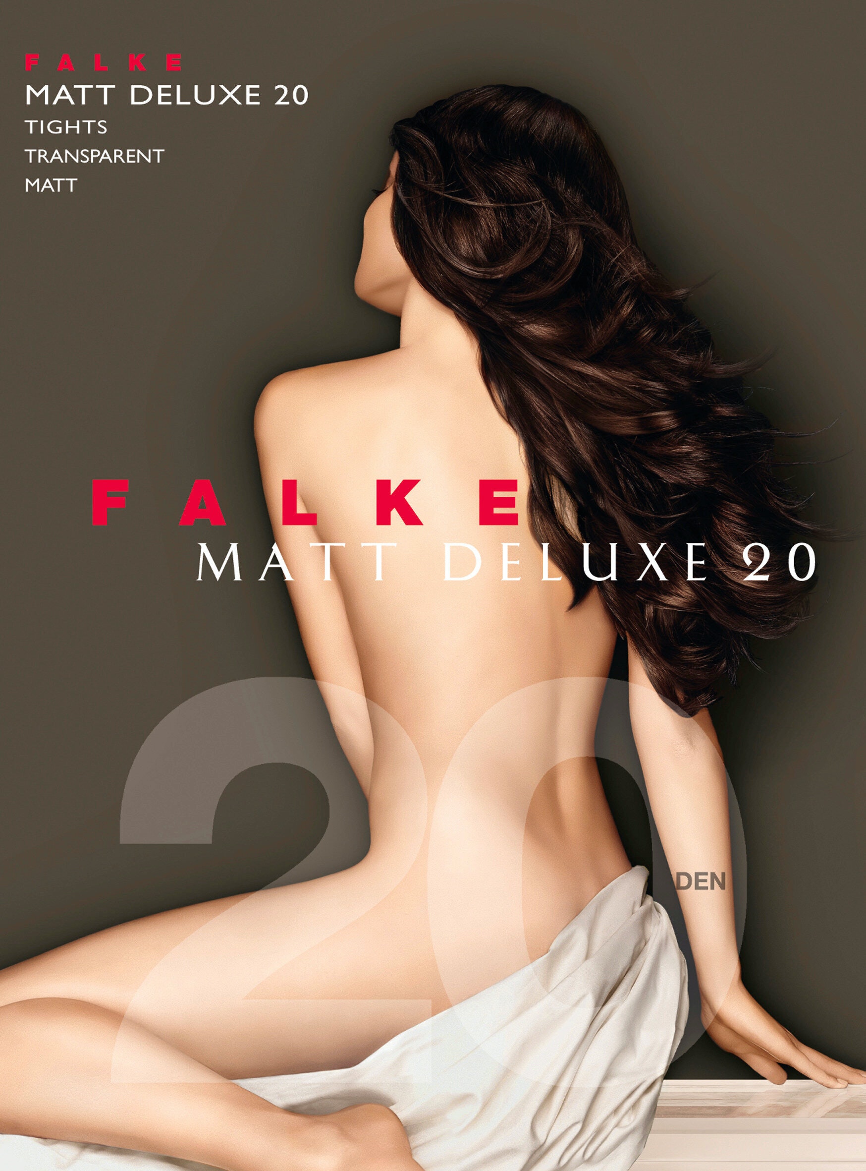 FALKE Matt Deluxe 20 DEN dames panty, crystal