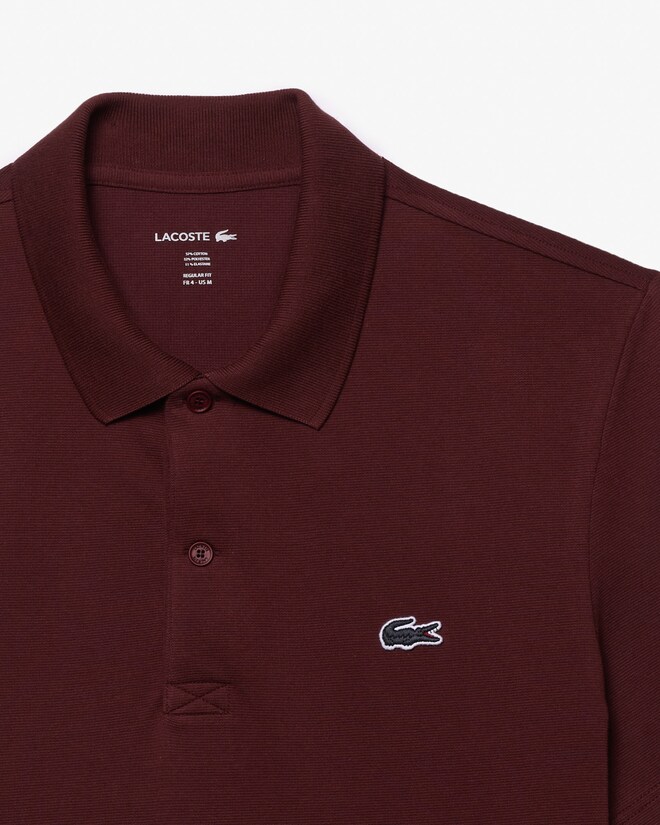 Lacoste Sport Polo Regular Fit stretch, espresso bruin