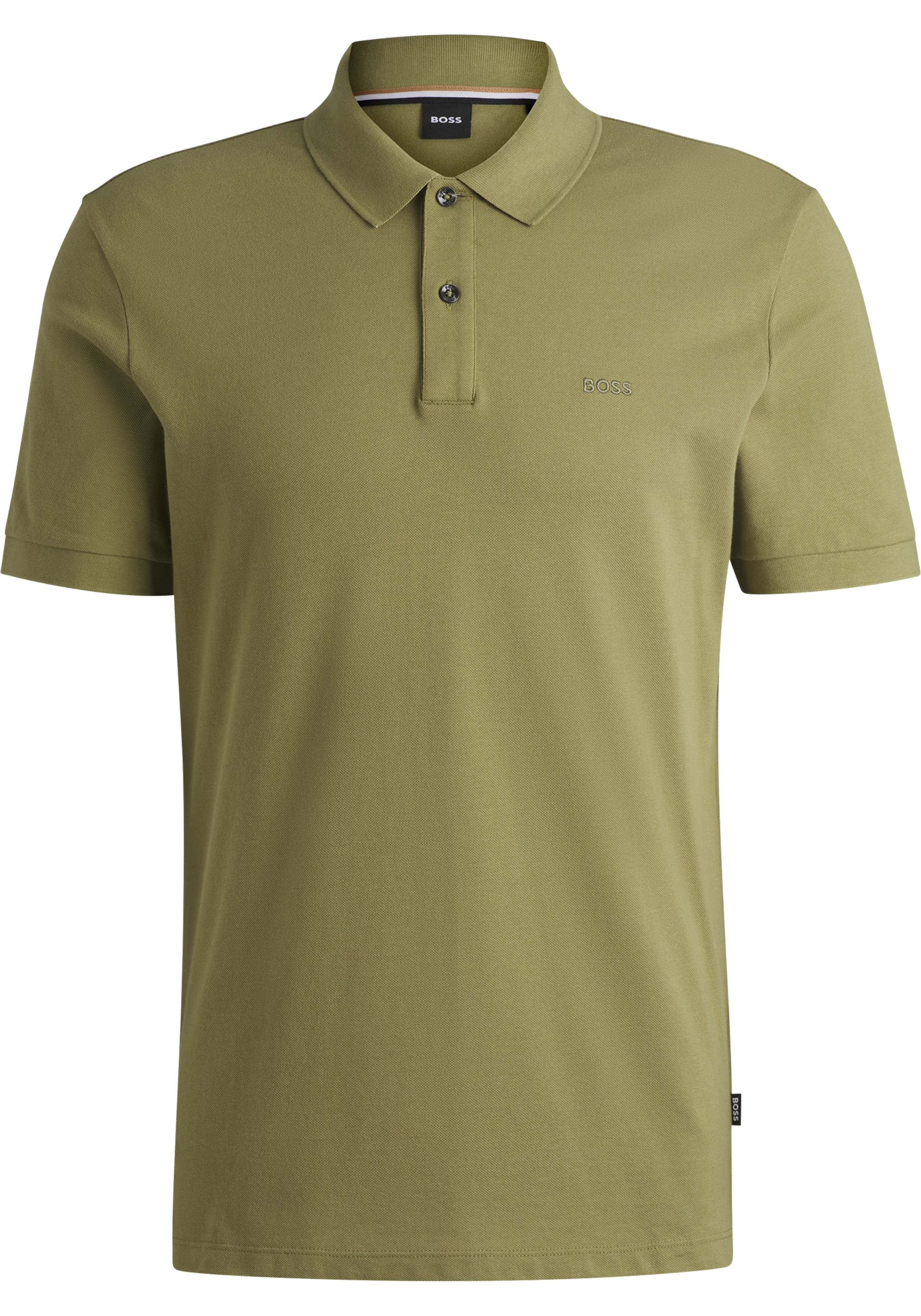 BOSS Pallas regular fit polo, pique, groen