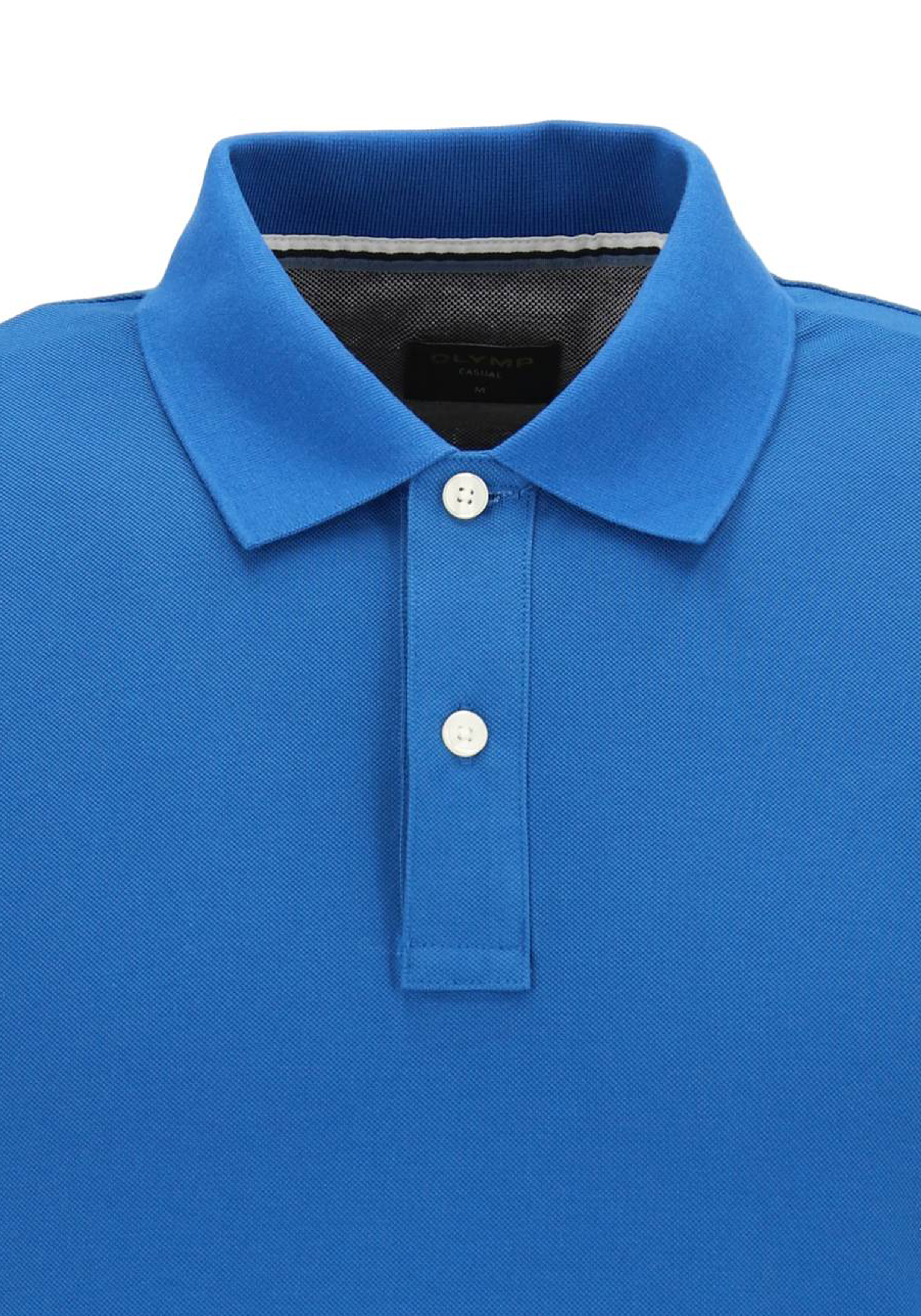 OLYMP Polo Casual, modern fit polo, blauw