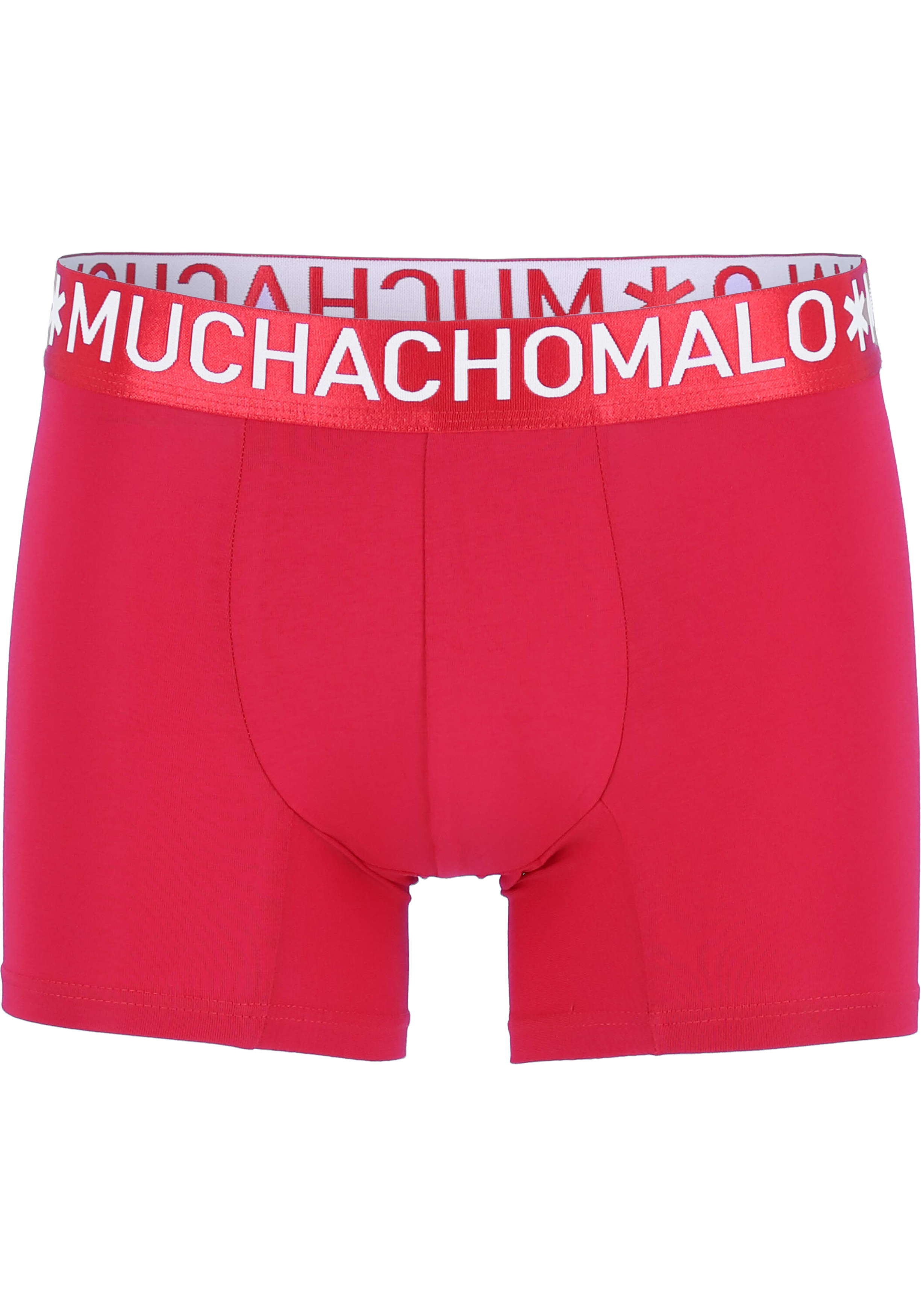 Muchachomalo Light Cotton boxershorts (4-pack), heren boxers normale lengte, blauw, groen, rood en zwart 