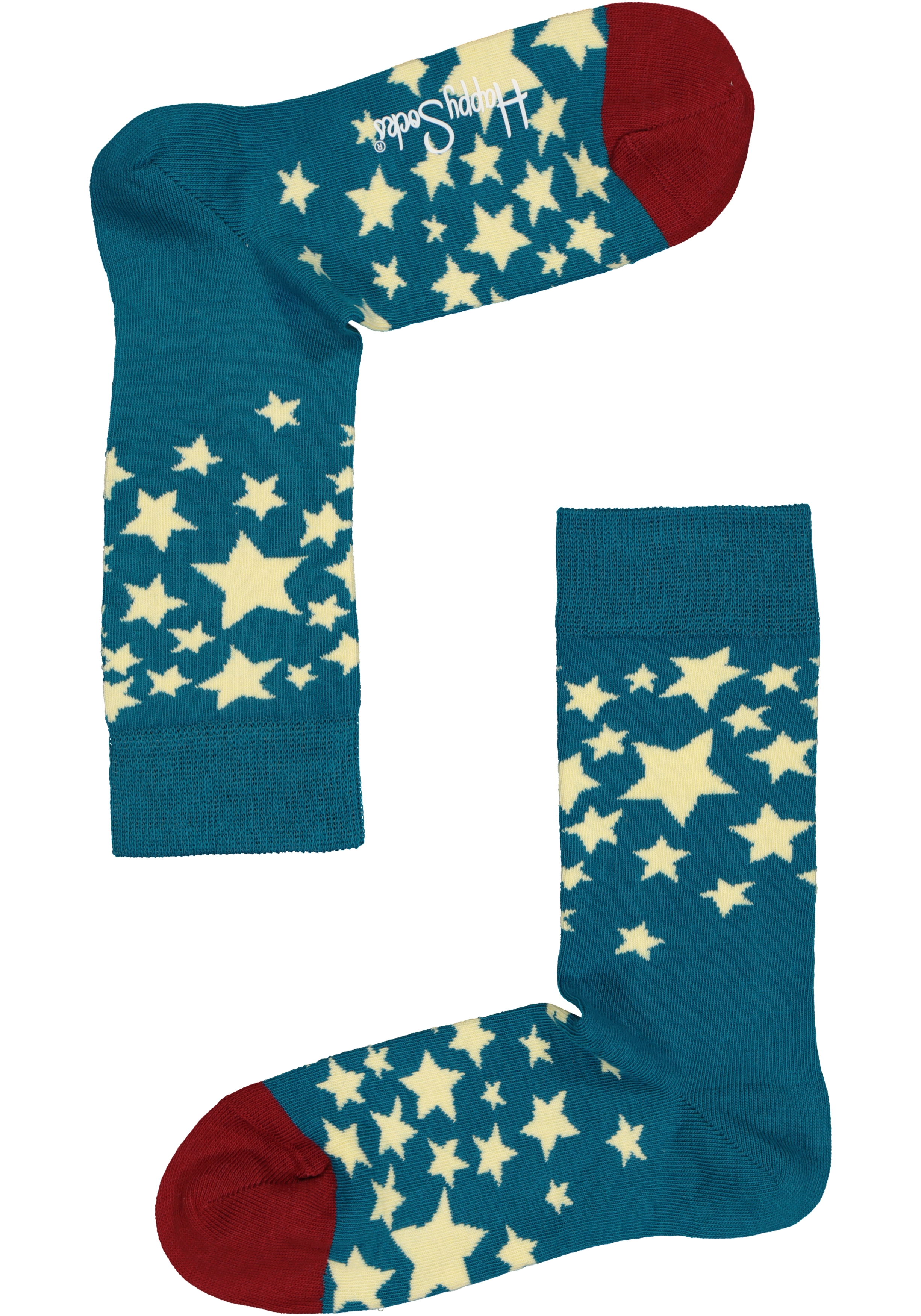 Happy Socks cadeauset, 3-pack Baby's eerste sterren (family pakket)