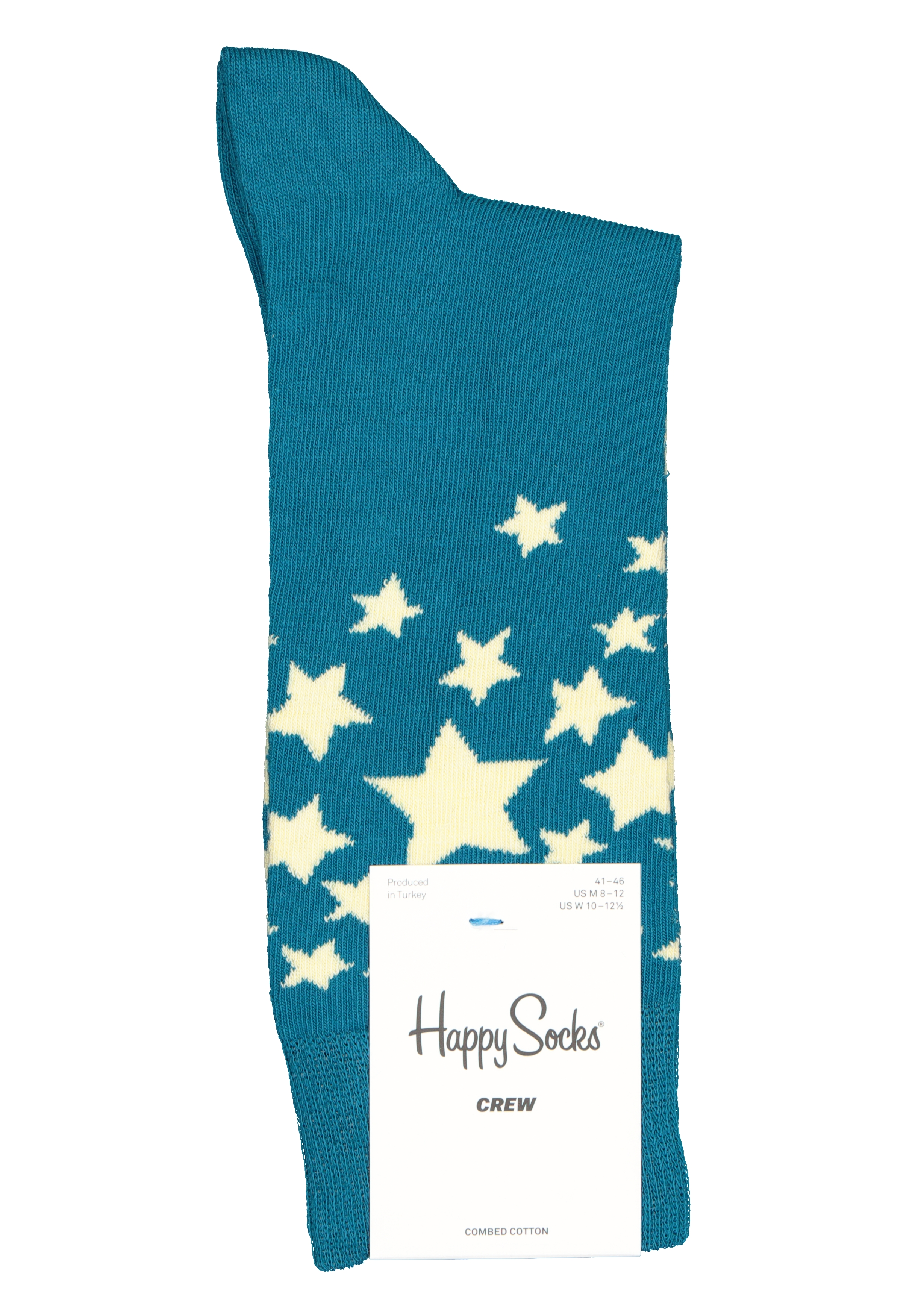 Happy Socks Stars Sock, blauwe strerrenhemel