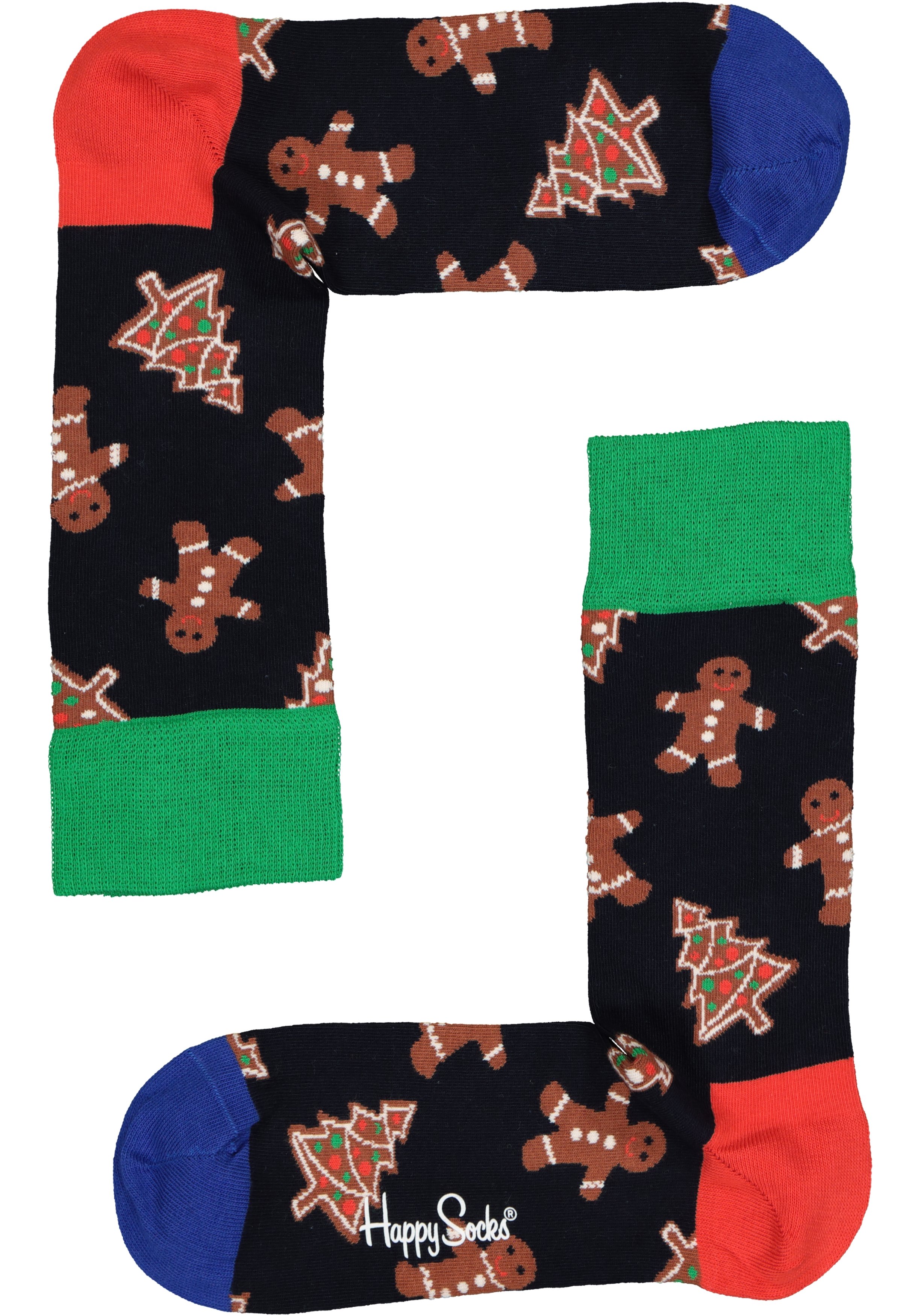 Happy Socks Gingerbread Cookies, unisex sokken