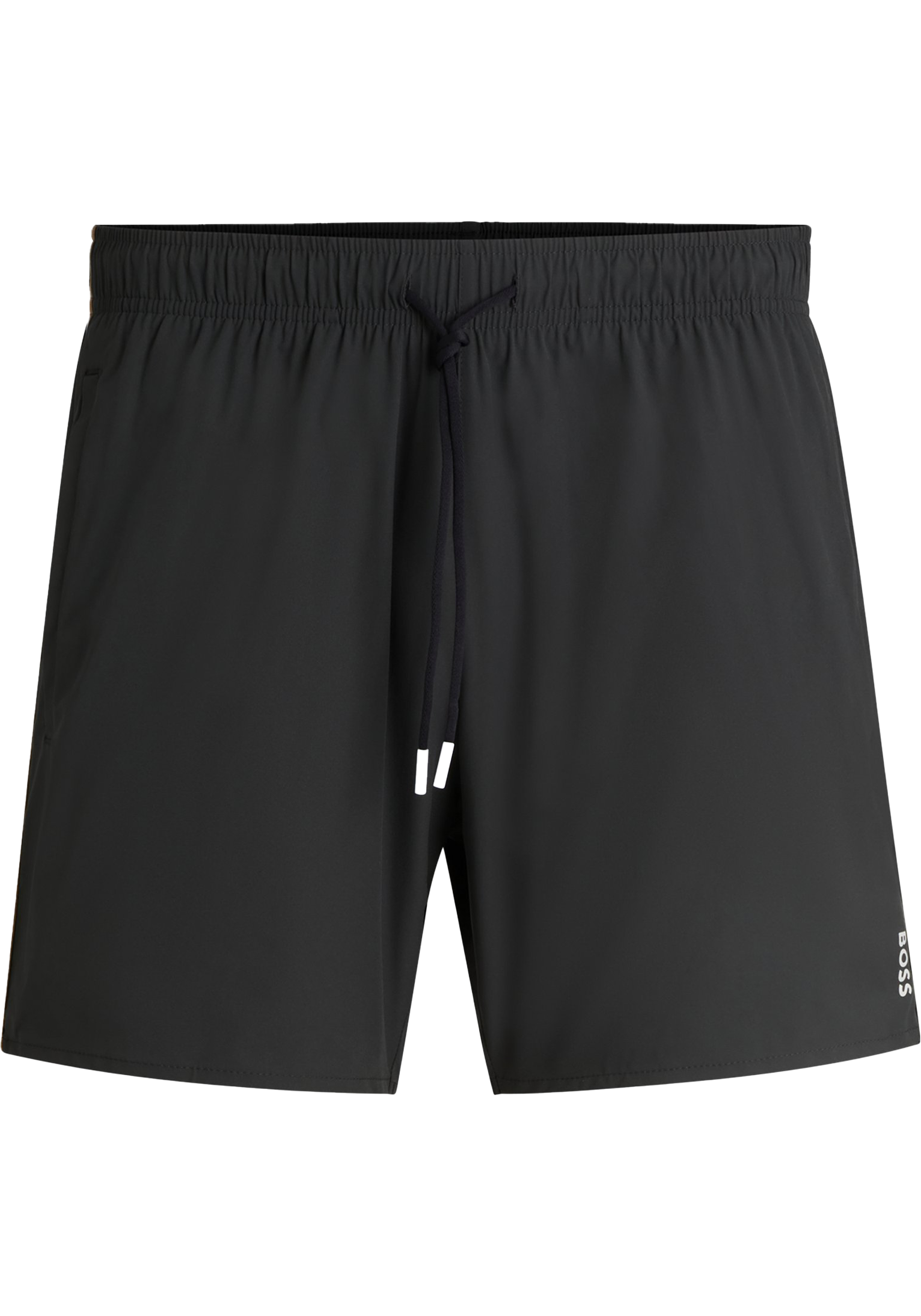 HUGO BOSS Iconic swim shorts, heren zwembroek, donkergrijs