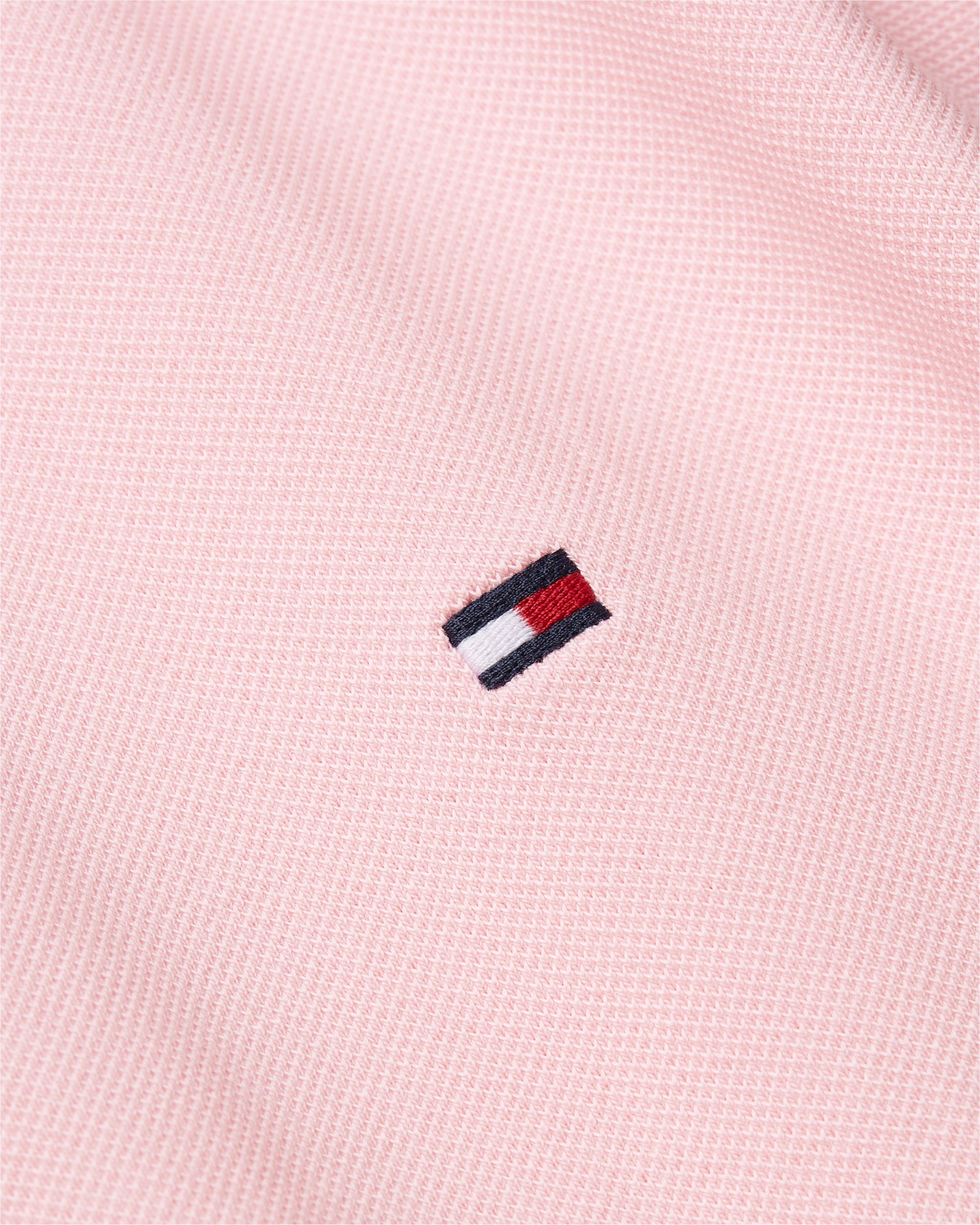 Tommy Hilfiger 1985 Slim Polo, heren poloshirt, lichtroze