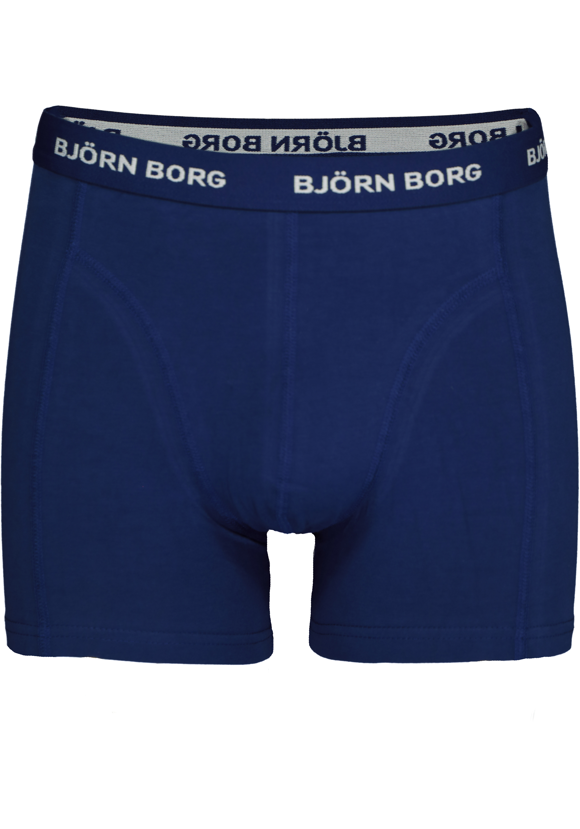 Bjorn Borg boxershorts Essential (5-pack), heren boxers normale lengte, zwart, donkerblauw, blauw, kobaltblauw en grijs