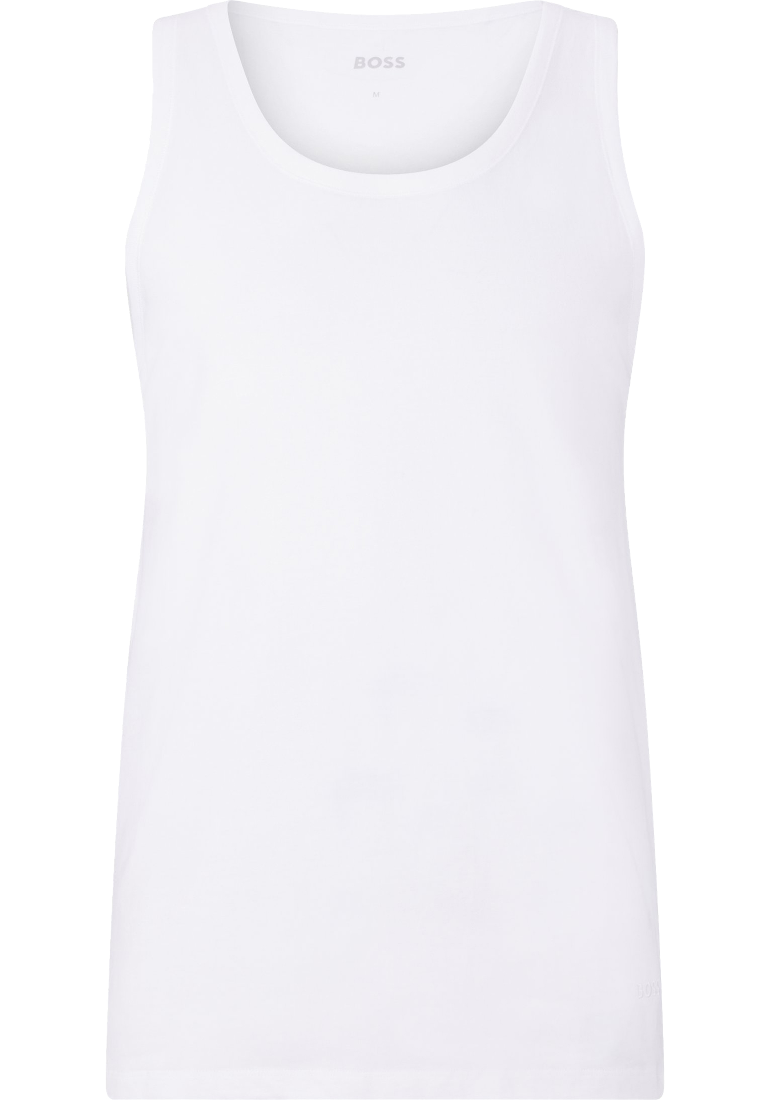 HUGO BOSS Classic Tanktops regular fit (3-pack), heren singlets O-hals, wit