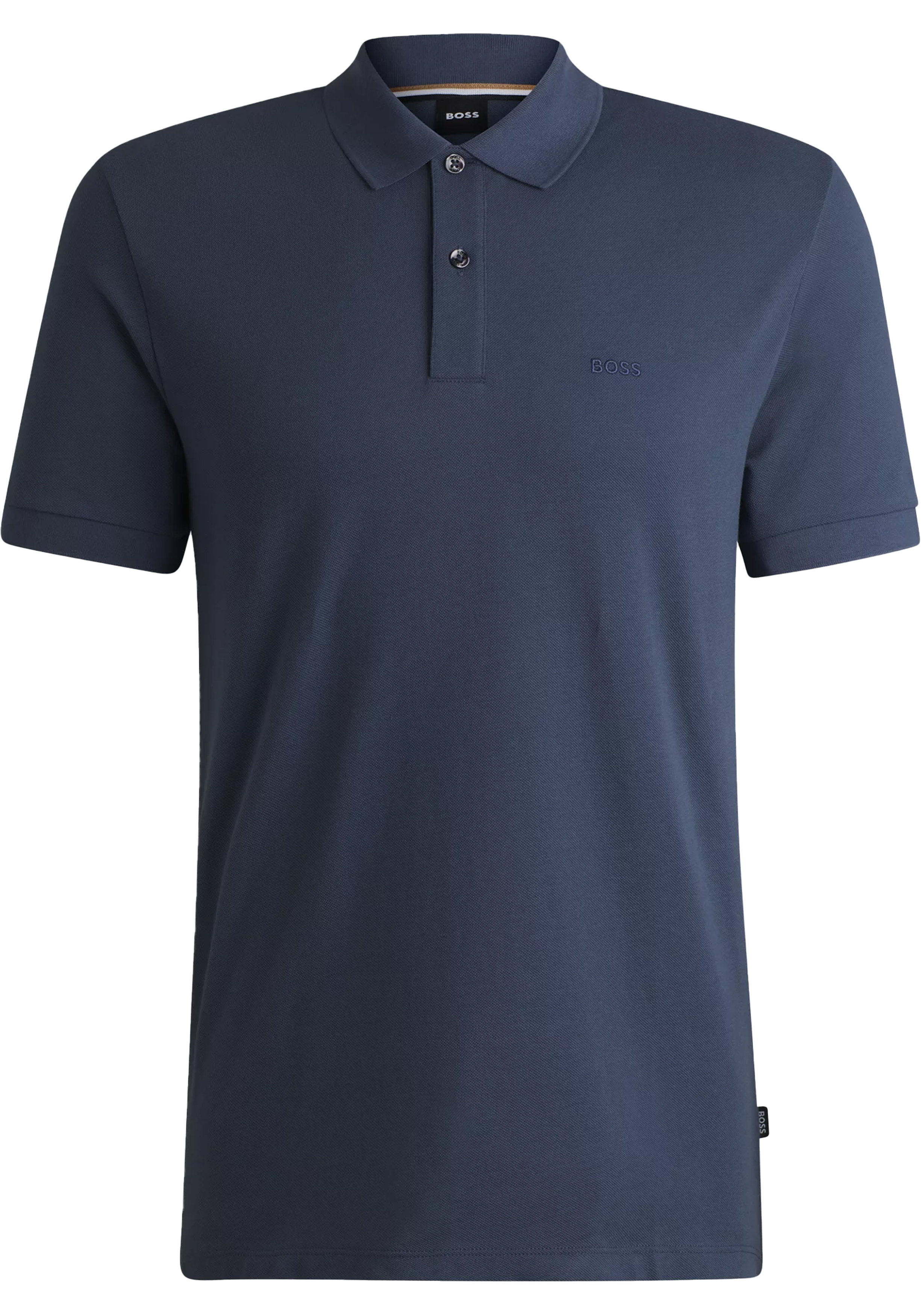 BOSS Pallas regular fit polo, pique, blauw