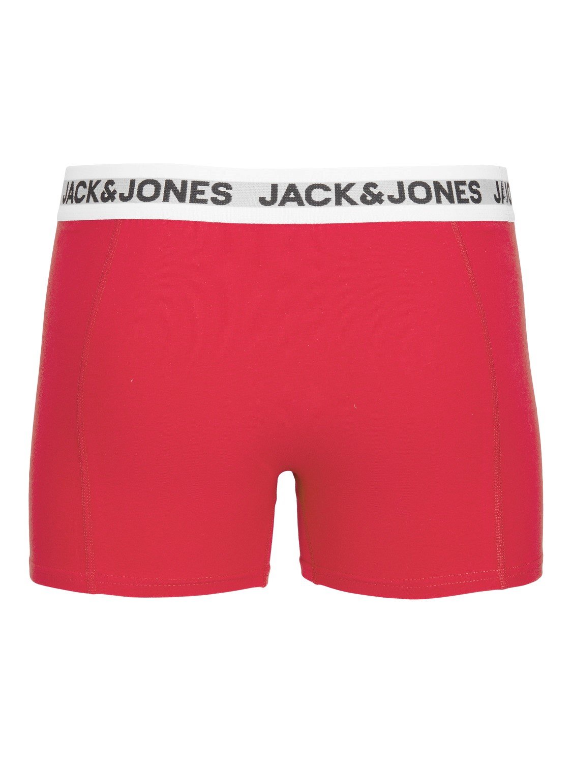 JACK & JONES Jacrikki trunks (3-pack), heren boxers normale lengte, groen, blauw en rood