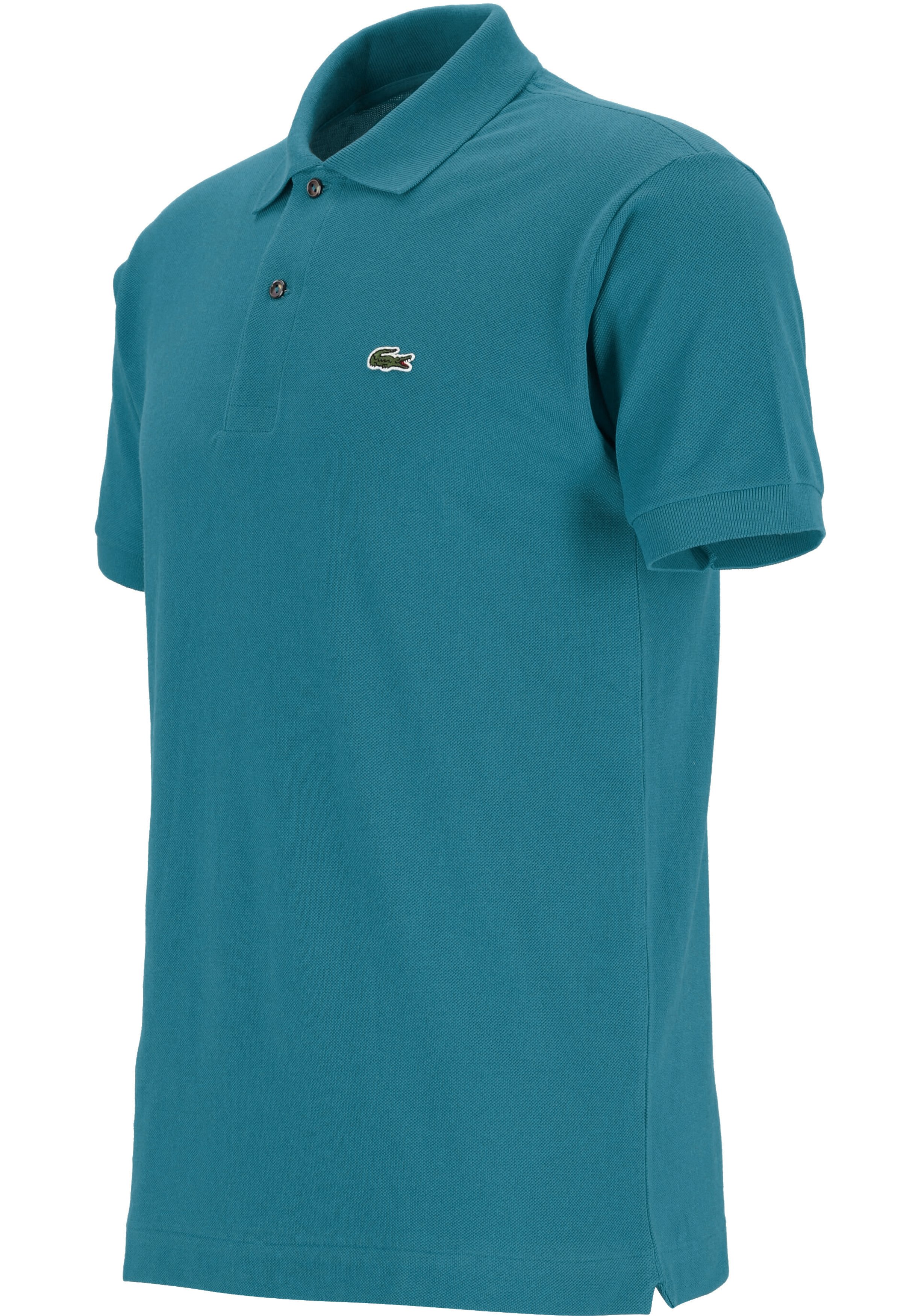 Lacoste Classic Fit polo, petrol groenblauw