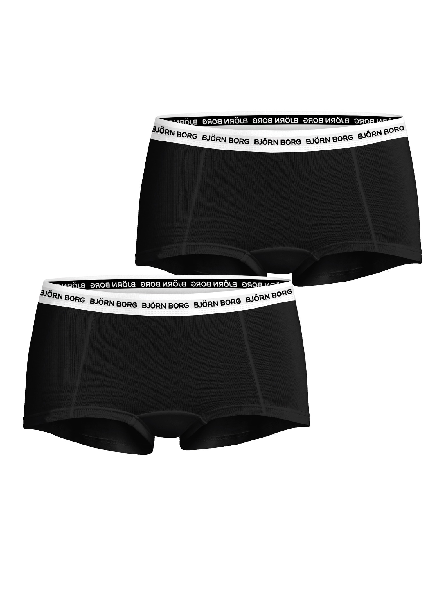 Bjorn Borg dames Core minishorts, boxers korte pijpen (2-pack), multicolor