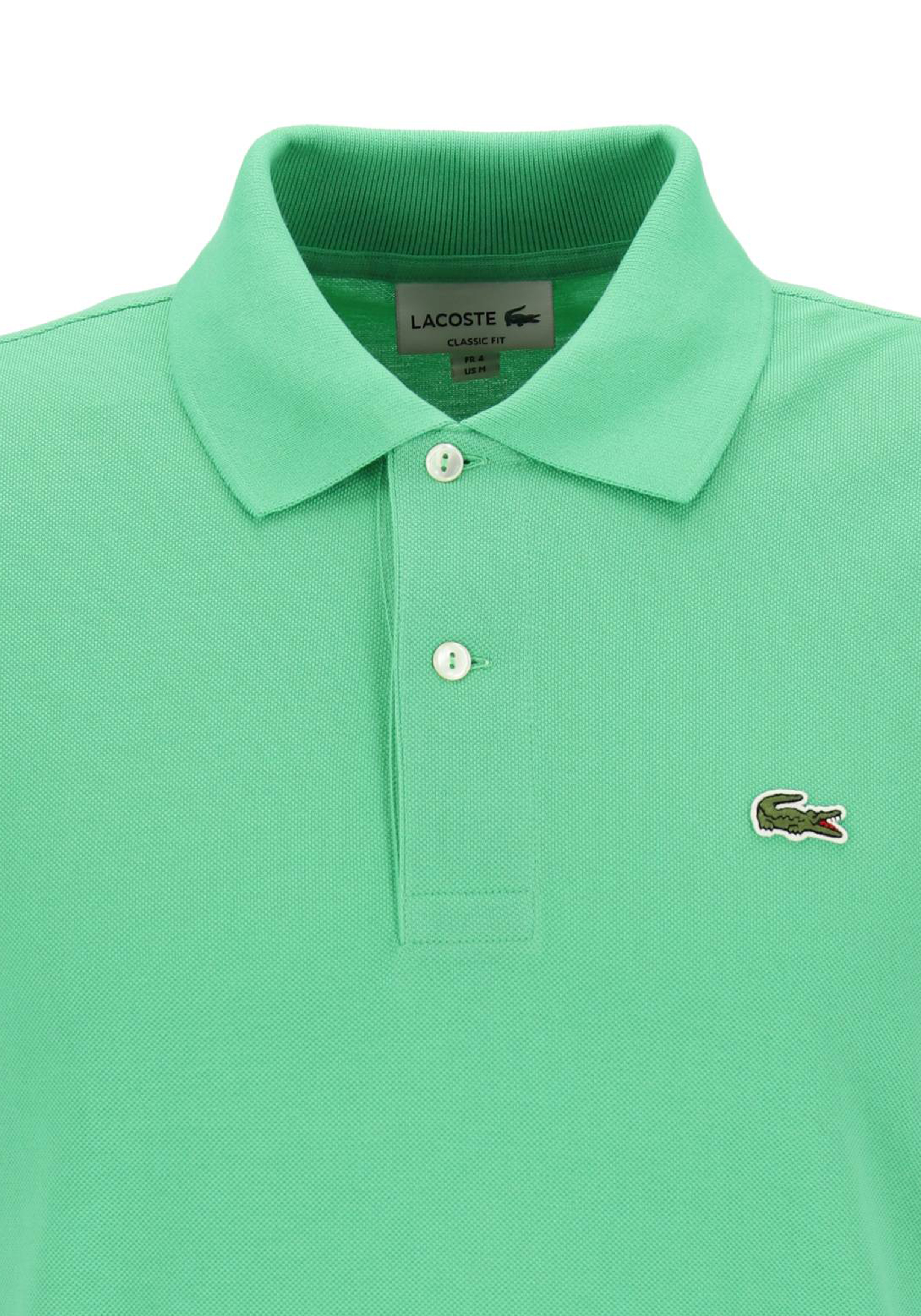 Lacoste Classic Fit polo, mint lichtgroen