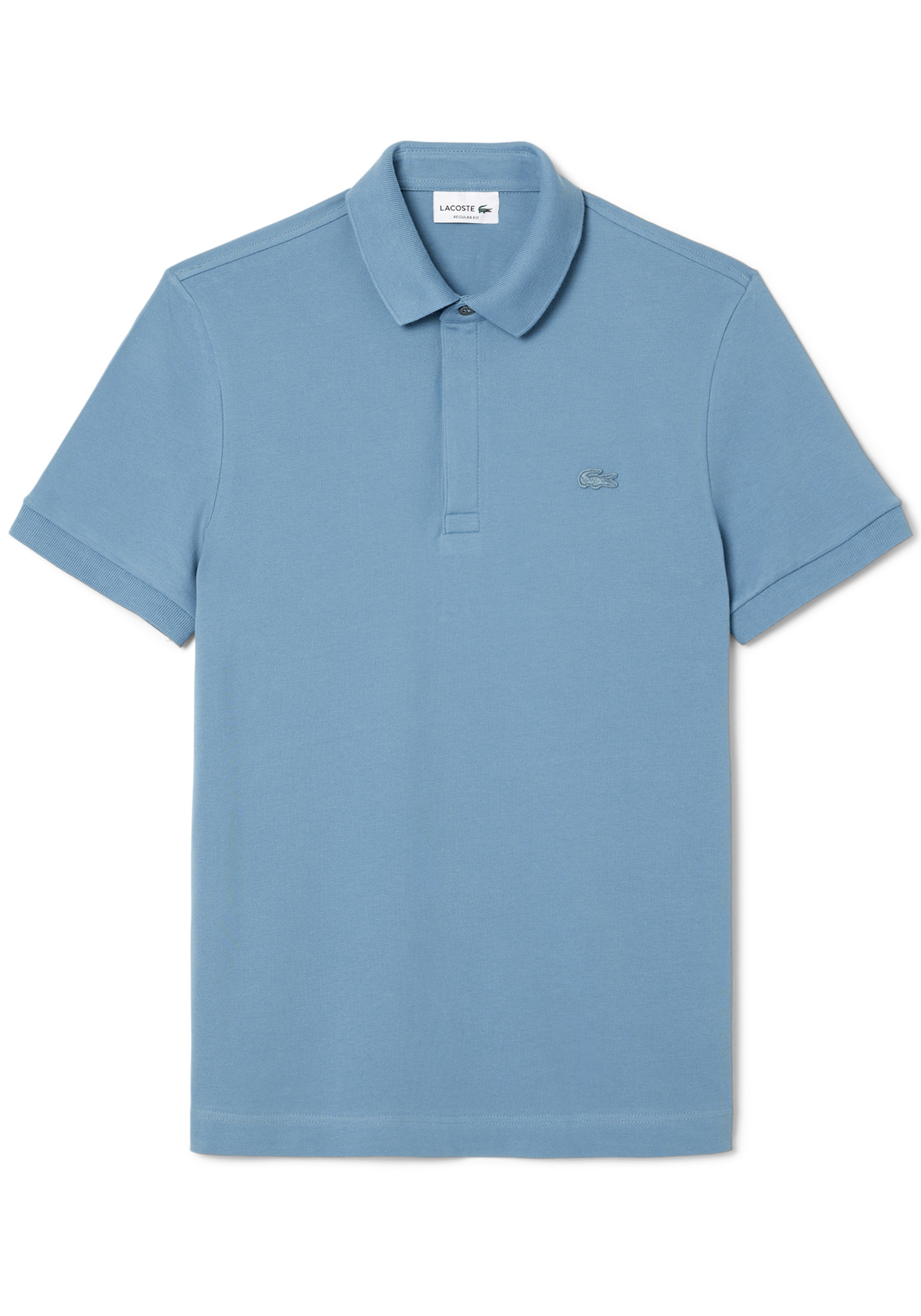 Lacoste Paris Stretch Pique Polo Regular Fit, leisteen blauw grijs