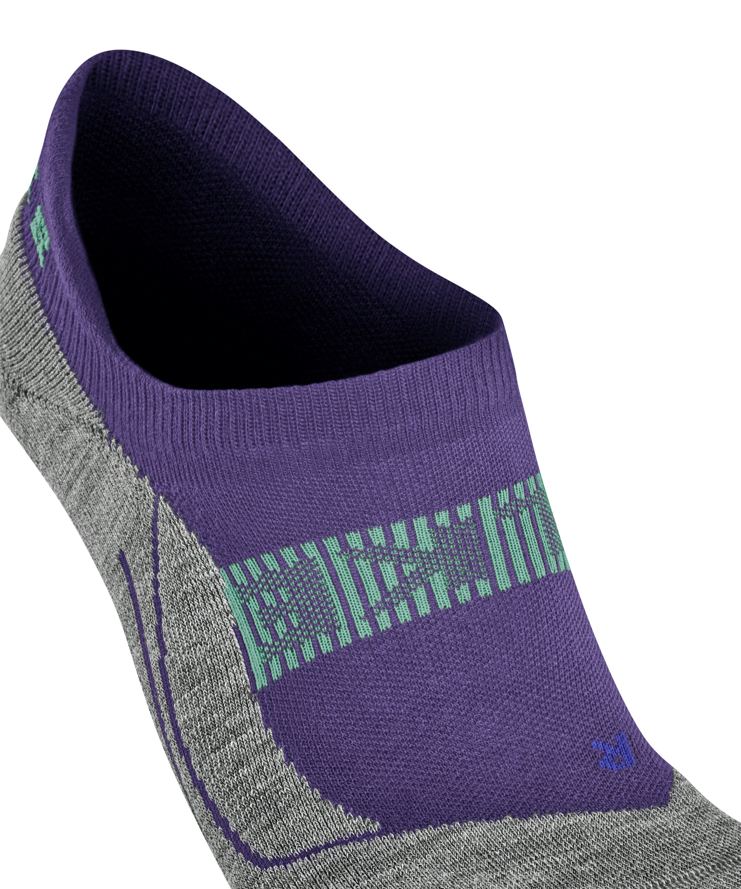 FALKE RU4 Endurance Cool Invisible dames running kousenvoetjes, paars (amethyst)