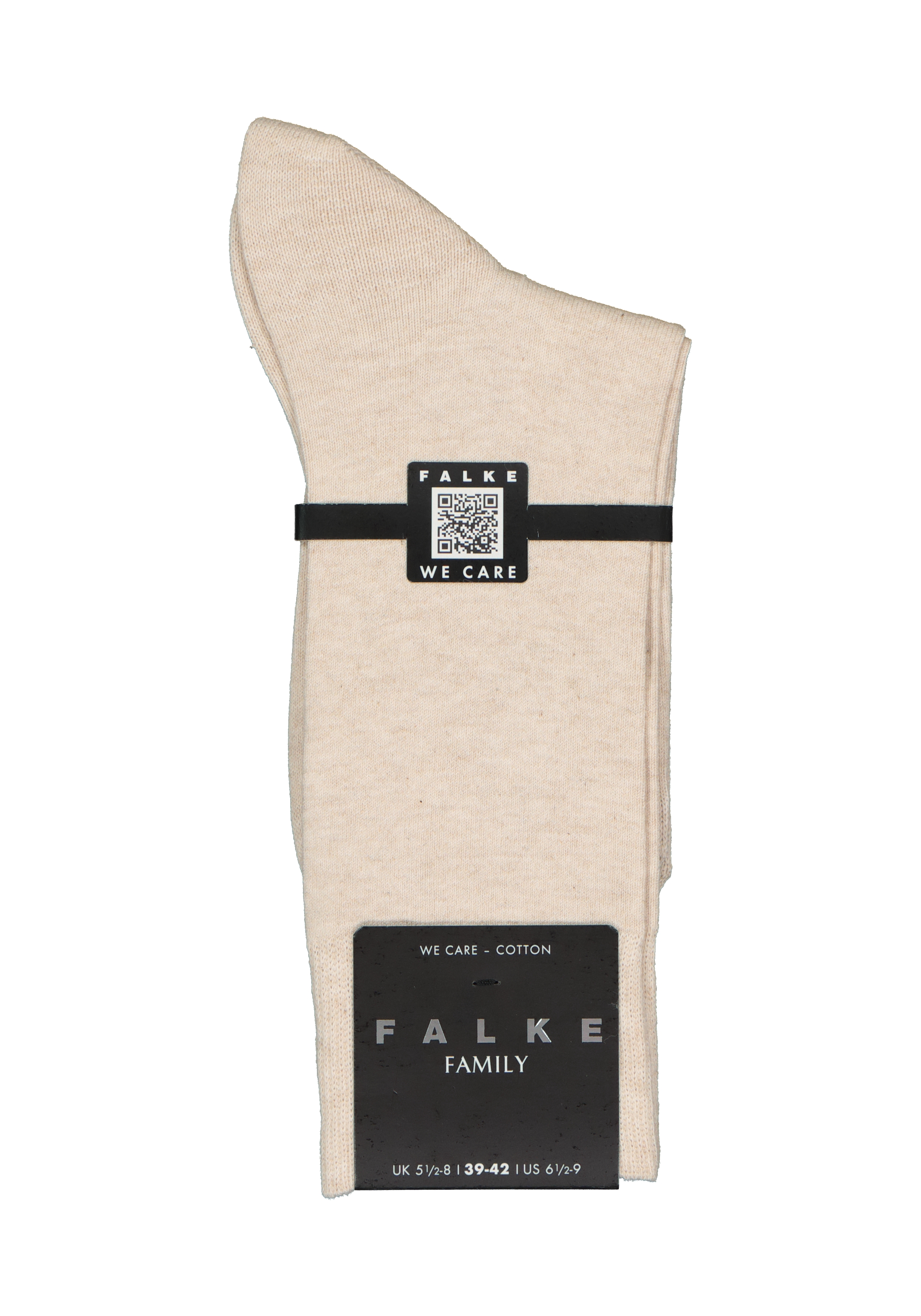 FALKE Family herensokken, beige melange (sand melange)