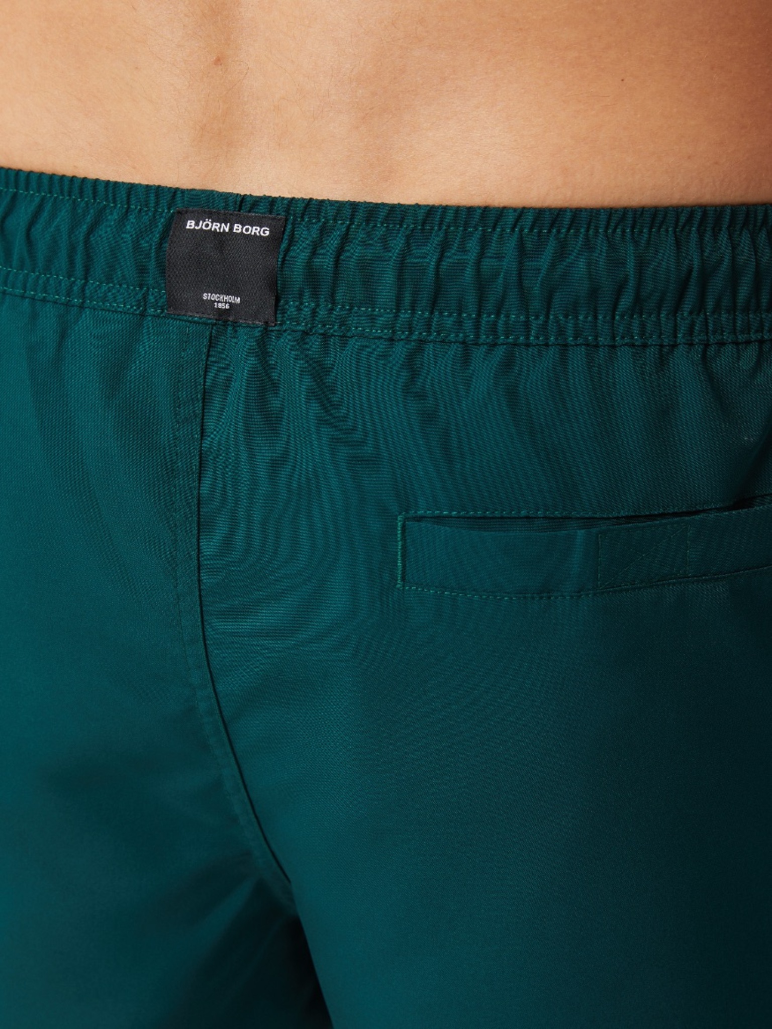 Bjorn Borg Solid Swim Shorts, heren zwembroek, groen