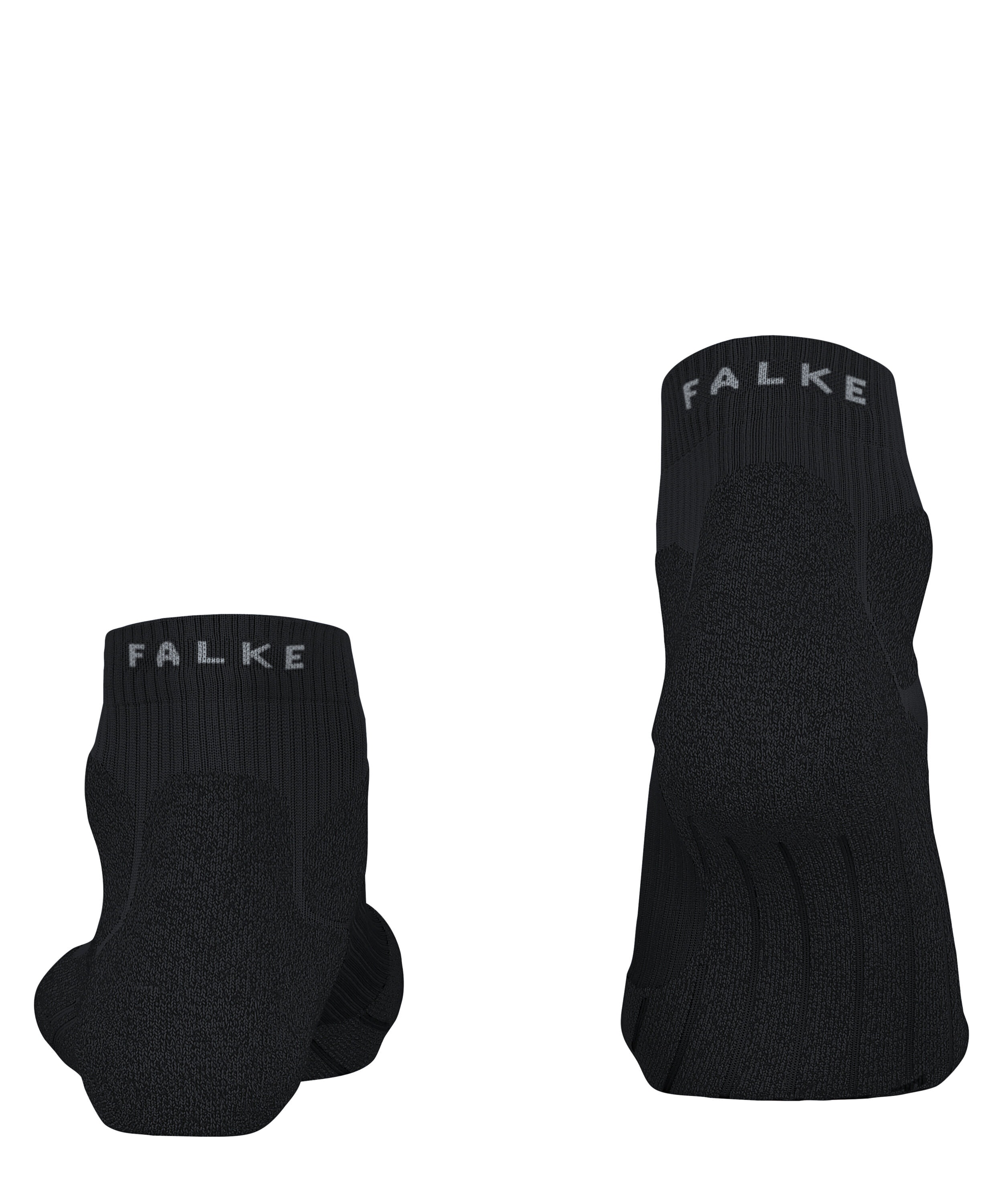 FALKE RU Trail heren running sokken, zwart (black-mix)