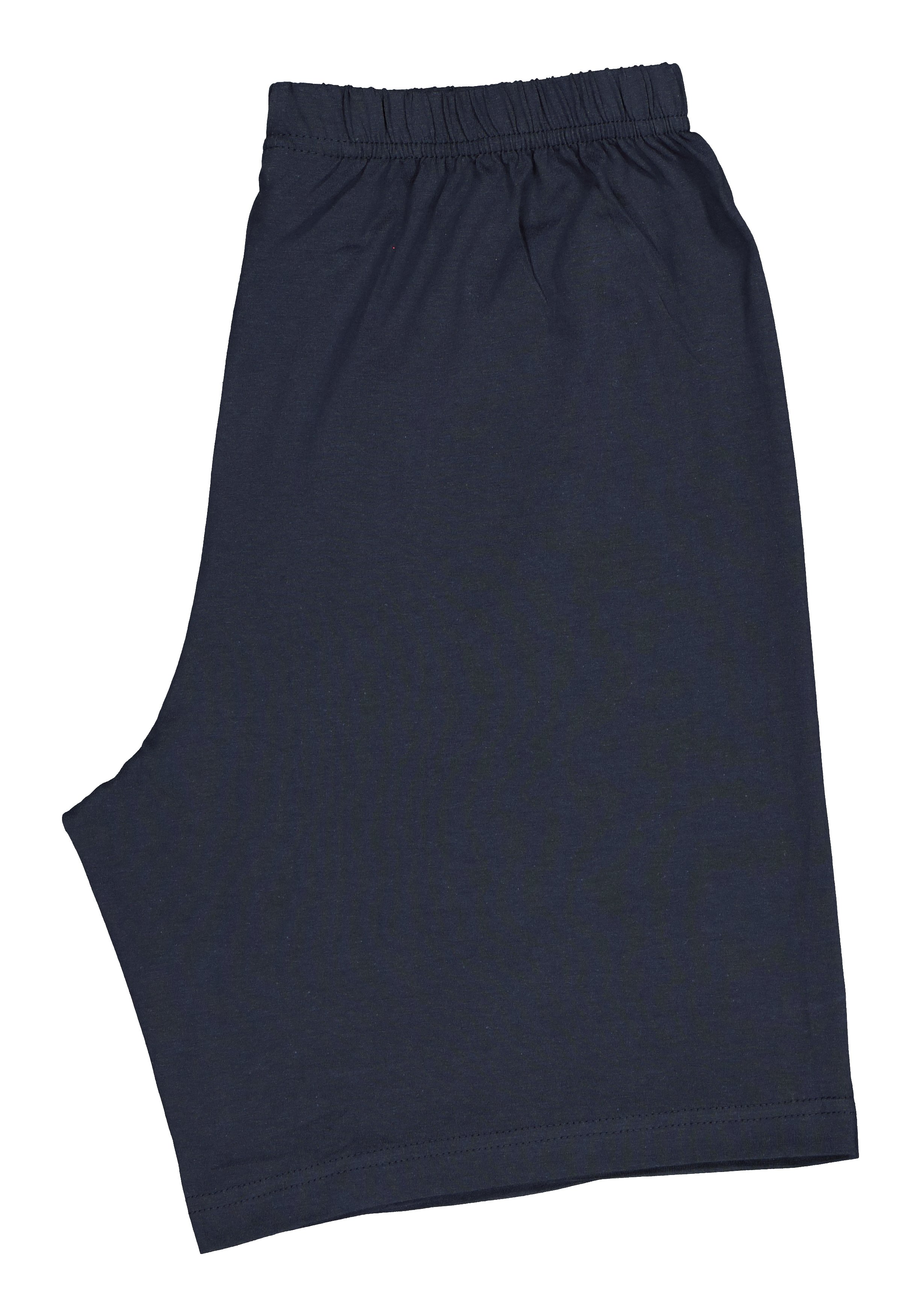 Gotzburg heren shortama, blauw met lichtblauw en wit dessin