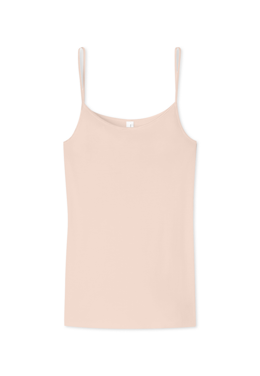 SCHIESSER Luxury singlet (1-pack), dames topje met spaghettibandjes