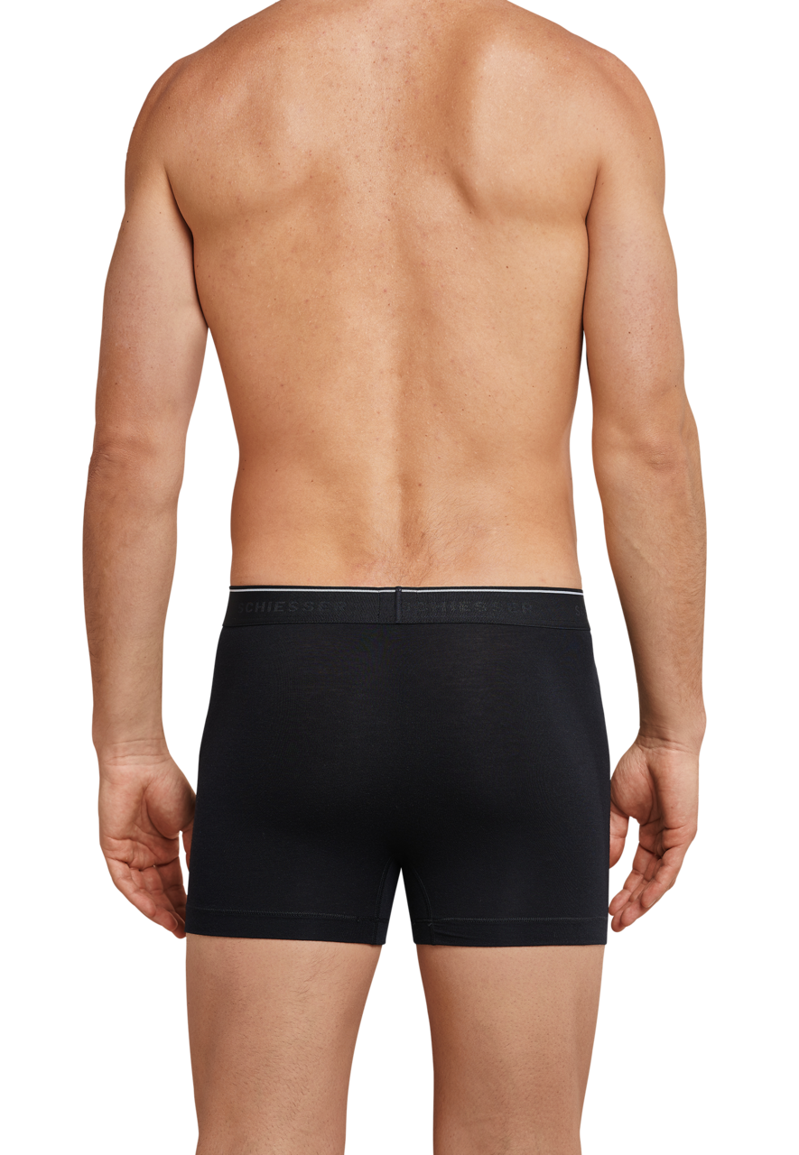 SCHIESSER Personal Fit boxer (1-pack), heren short zwart