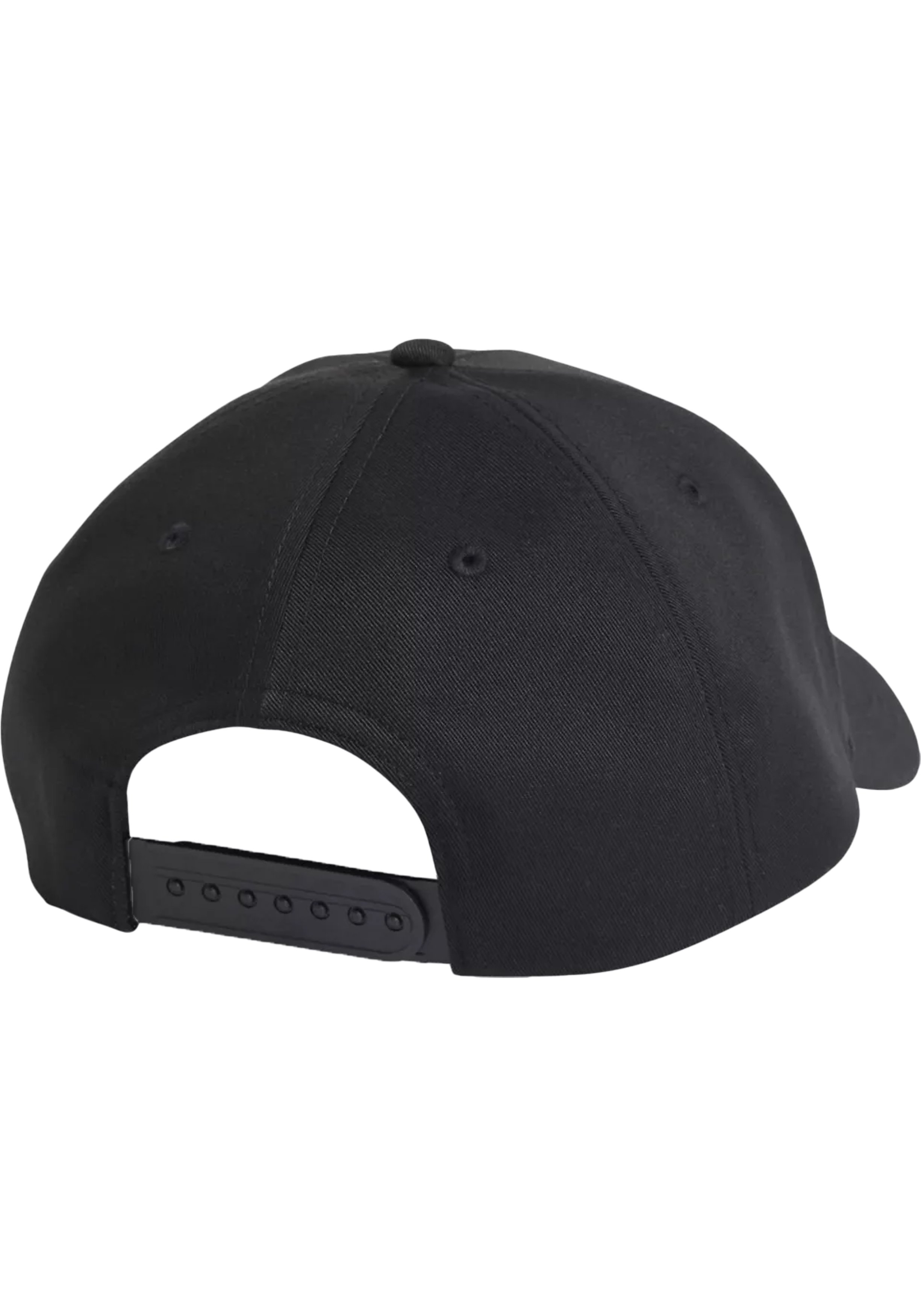 Calvin Klein pet, monologo print cap, zwart