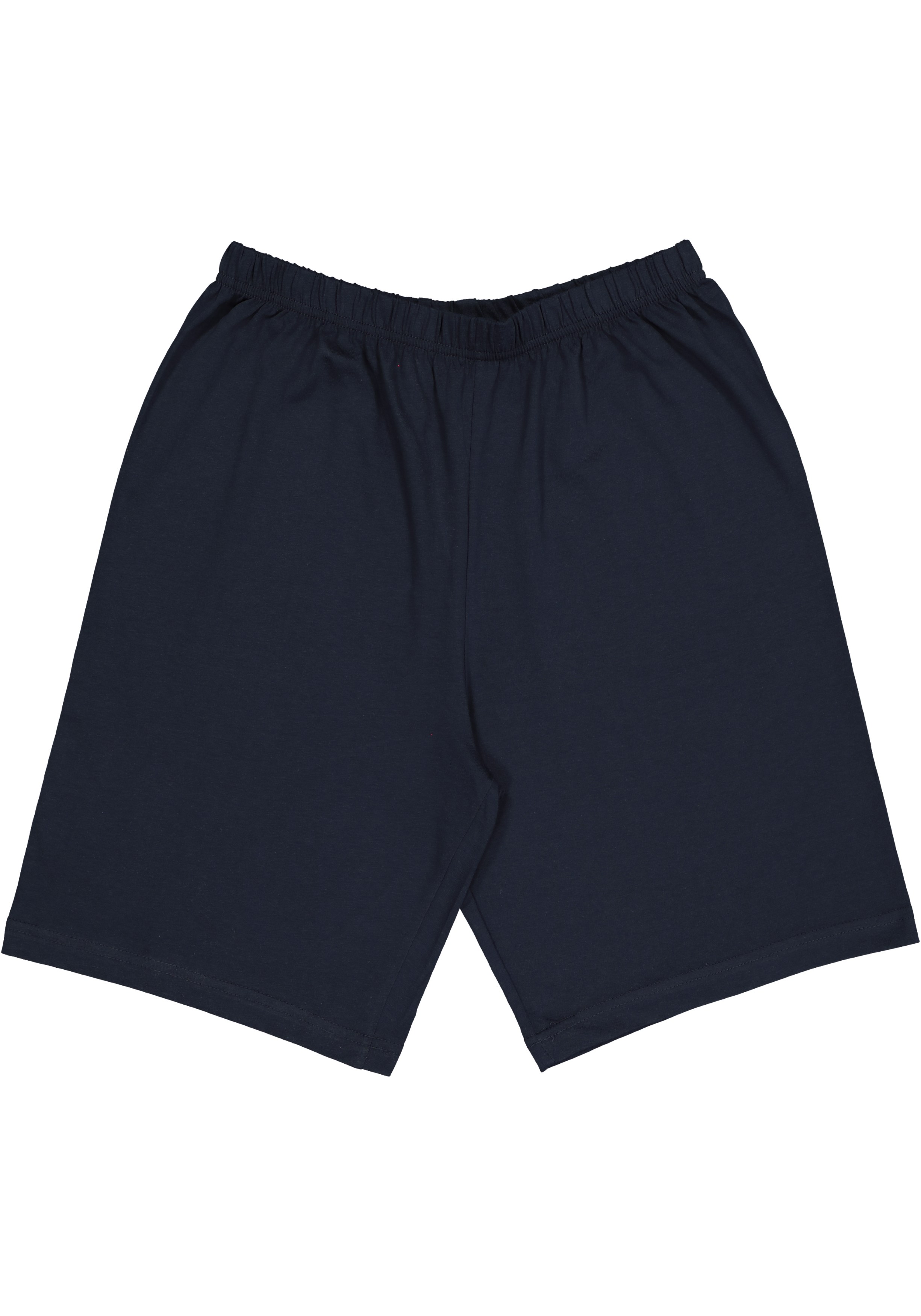 Gotzburg heren shortama, V-hals, rood met blauw en wit dessin