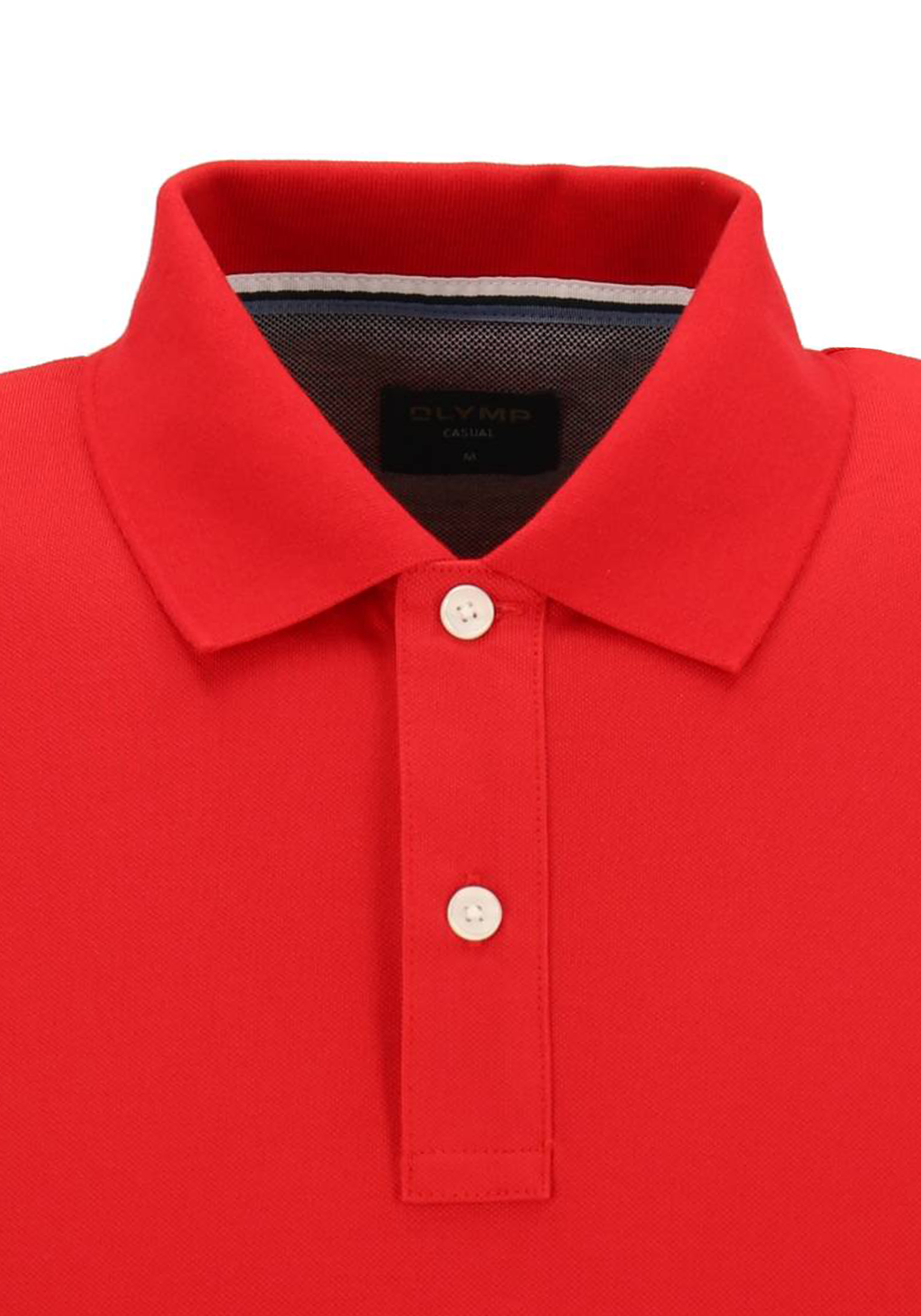 OLYMP Polo Casual, modern fit polo, rood