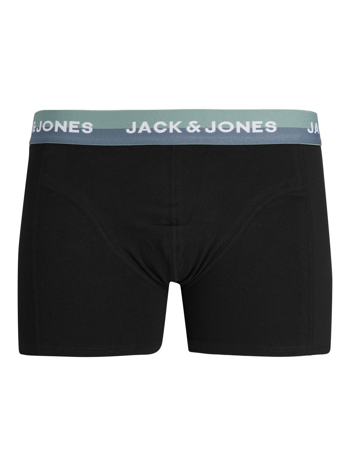 JACK & JONES Jwheric trunks (3-pack), heren boxers normale lengte, zwart en, blauw