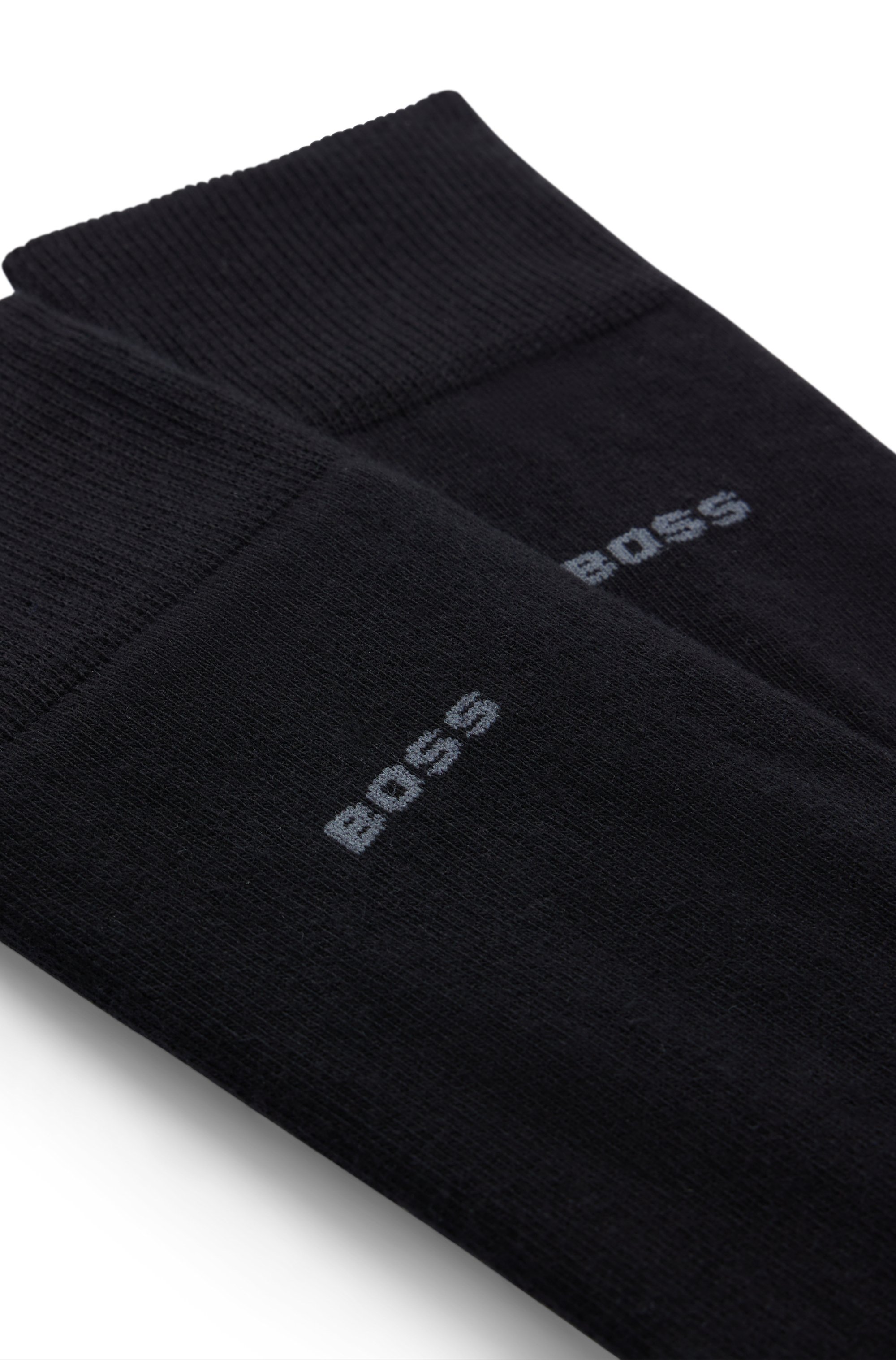 BOSS cadeauset herensokken (2-pack), zwart