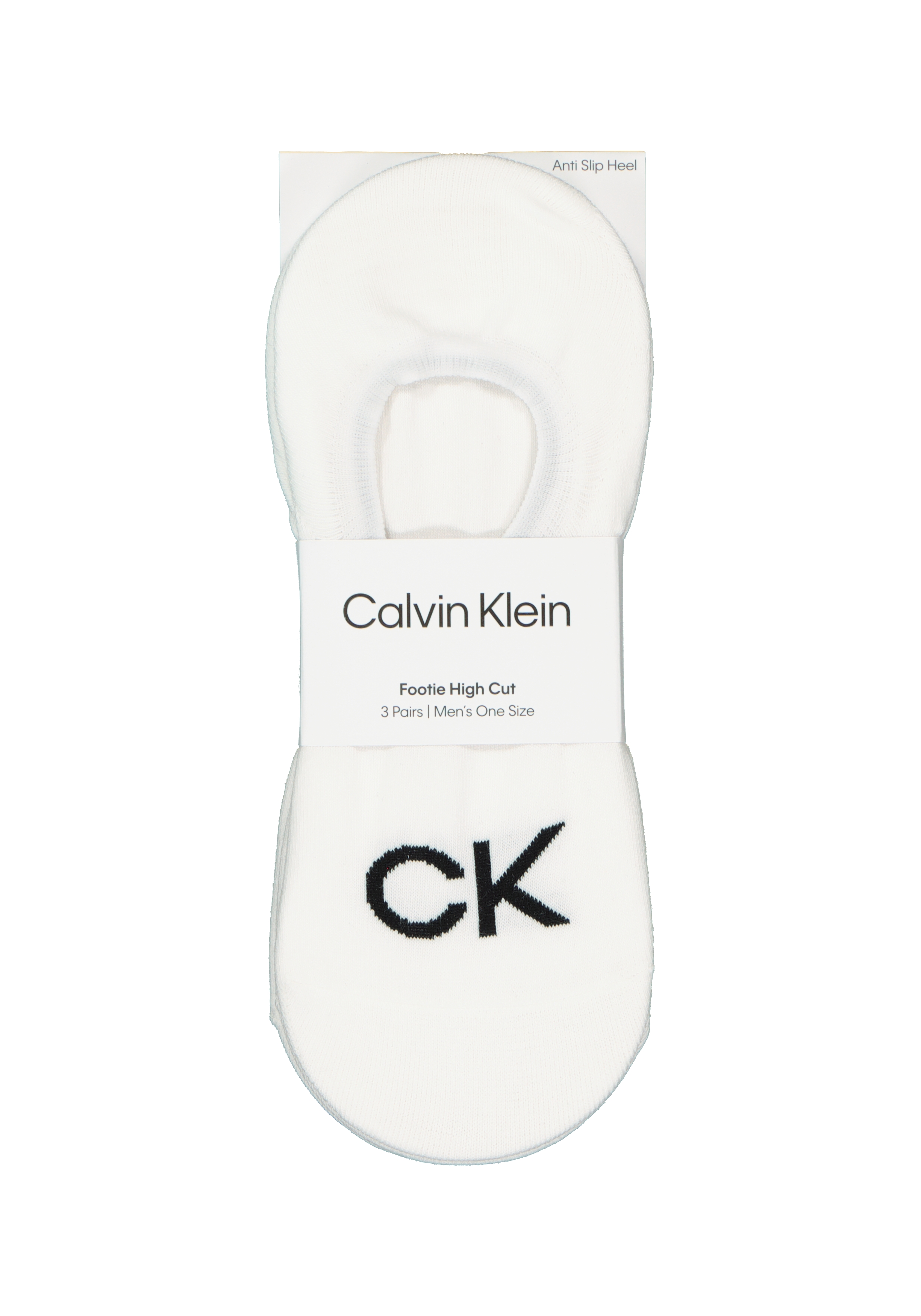 Calvin Klein herensokken Albert (3-pack), onzichtbare sokken, wit