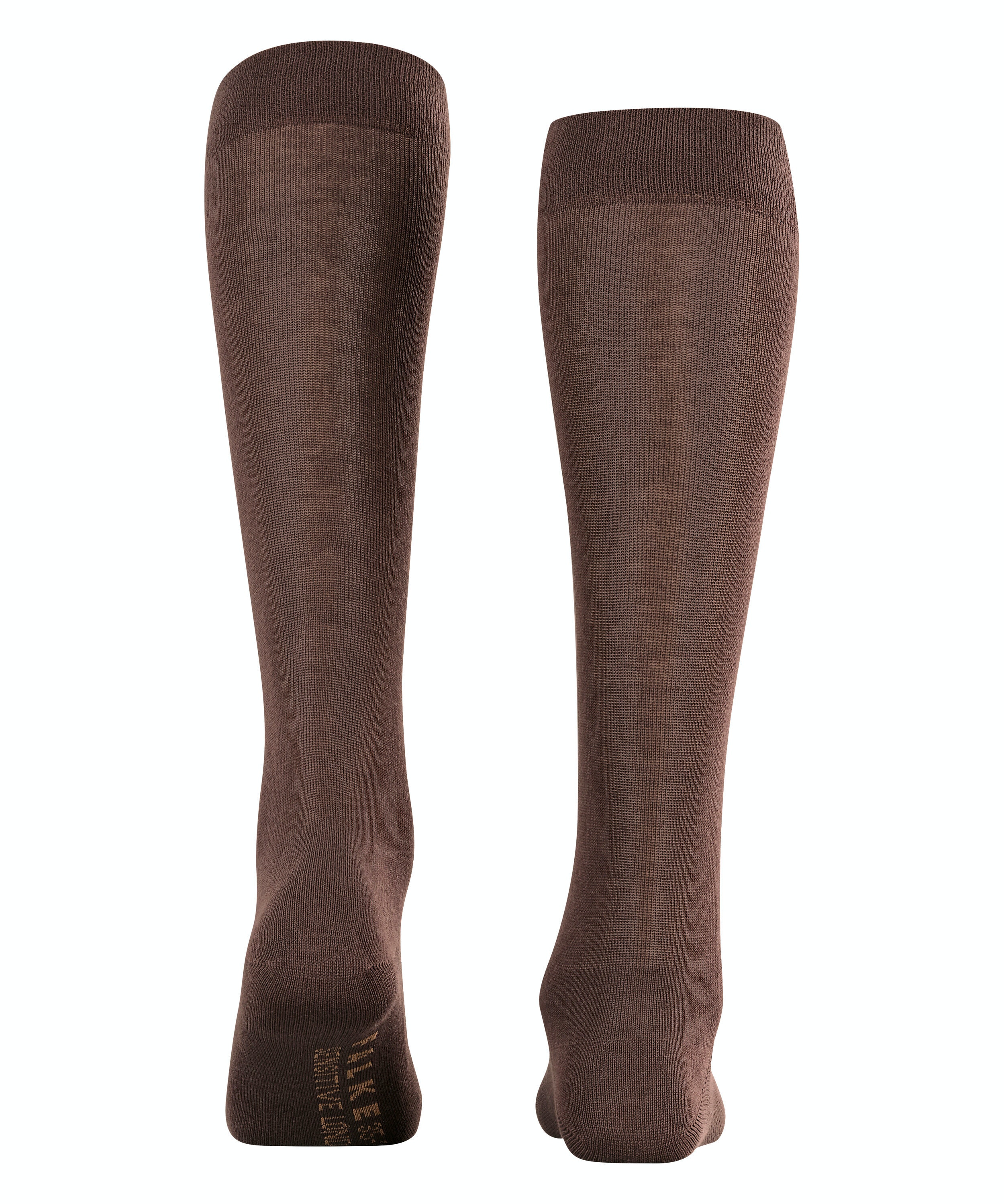 FALKE Sensitive London dames kniekousen, bruin (dark brown)