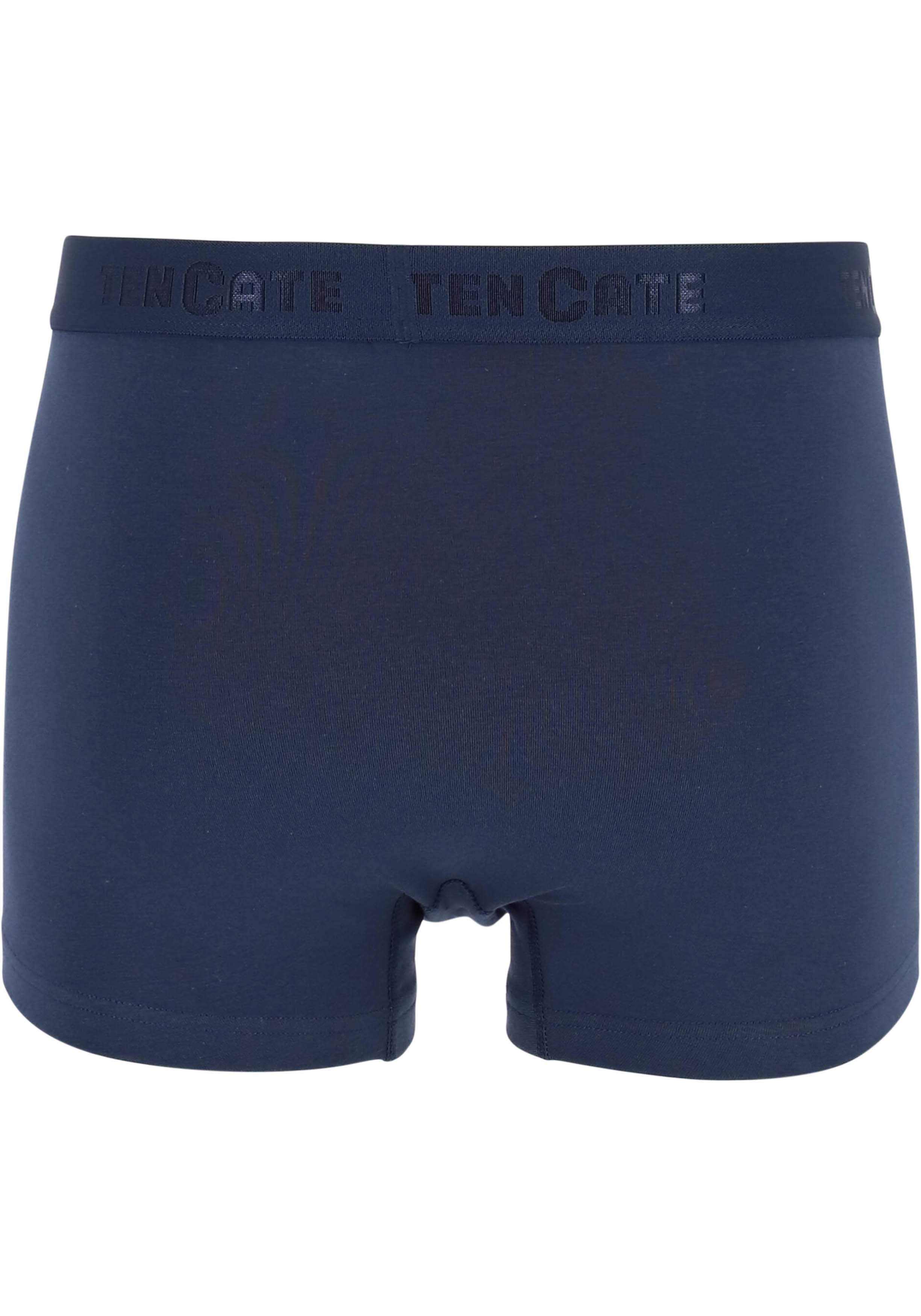 TEN CATE Basics men shorty (2-pack), heren boxers kort, blauw