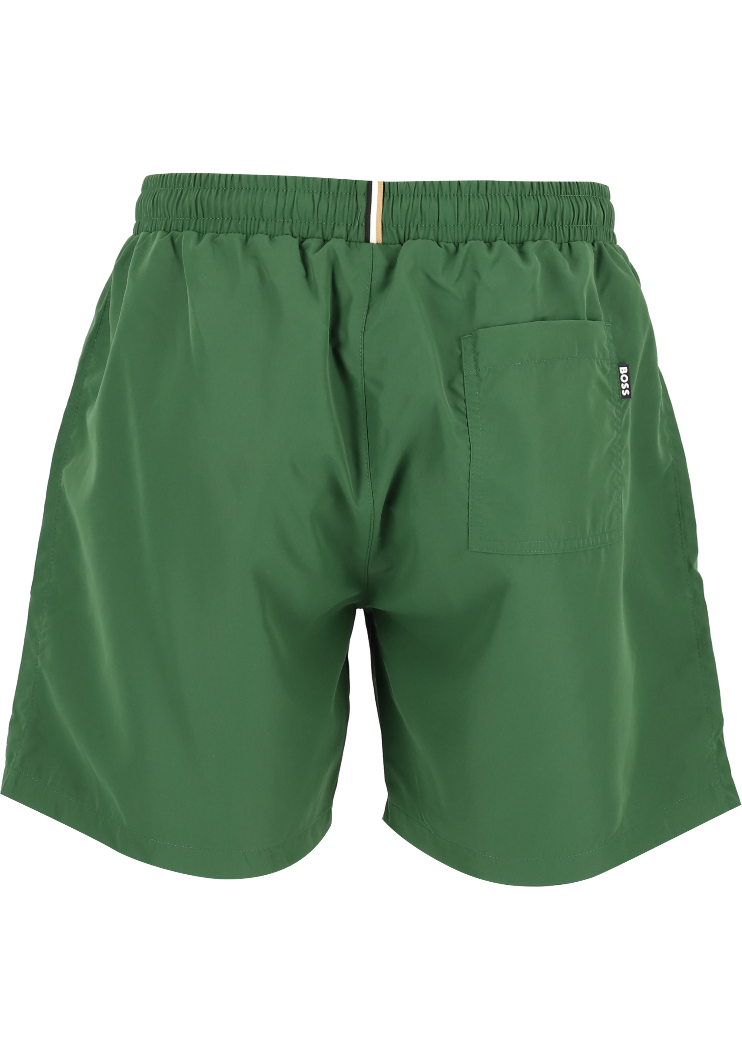 HUGO BOSS Dolphin swim shorts, heren zwembroek, groen