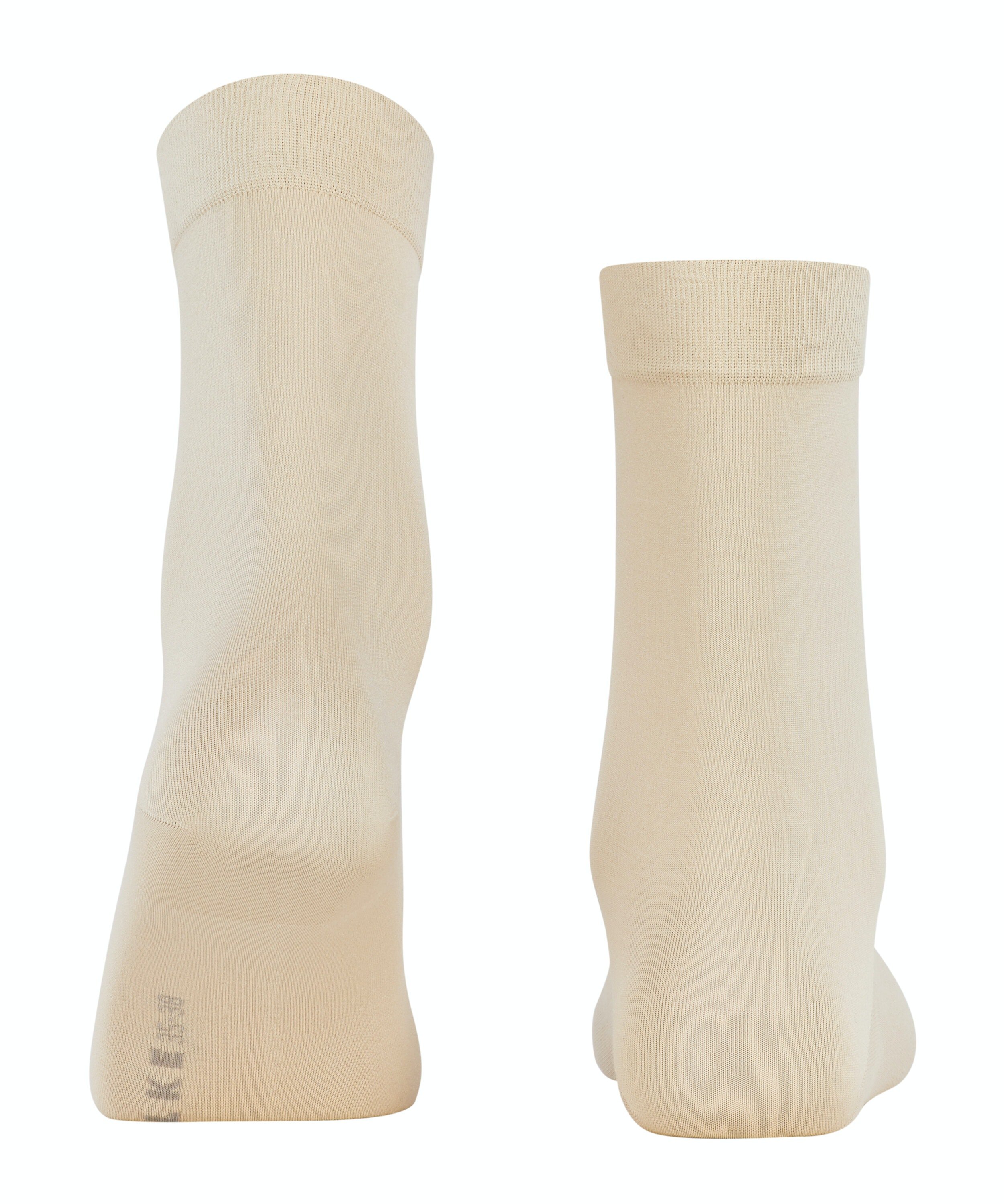 FALKE Cotton Touch damessokken, creme (cream)