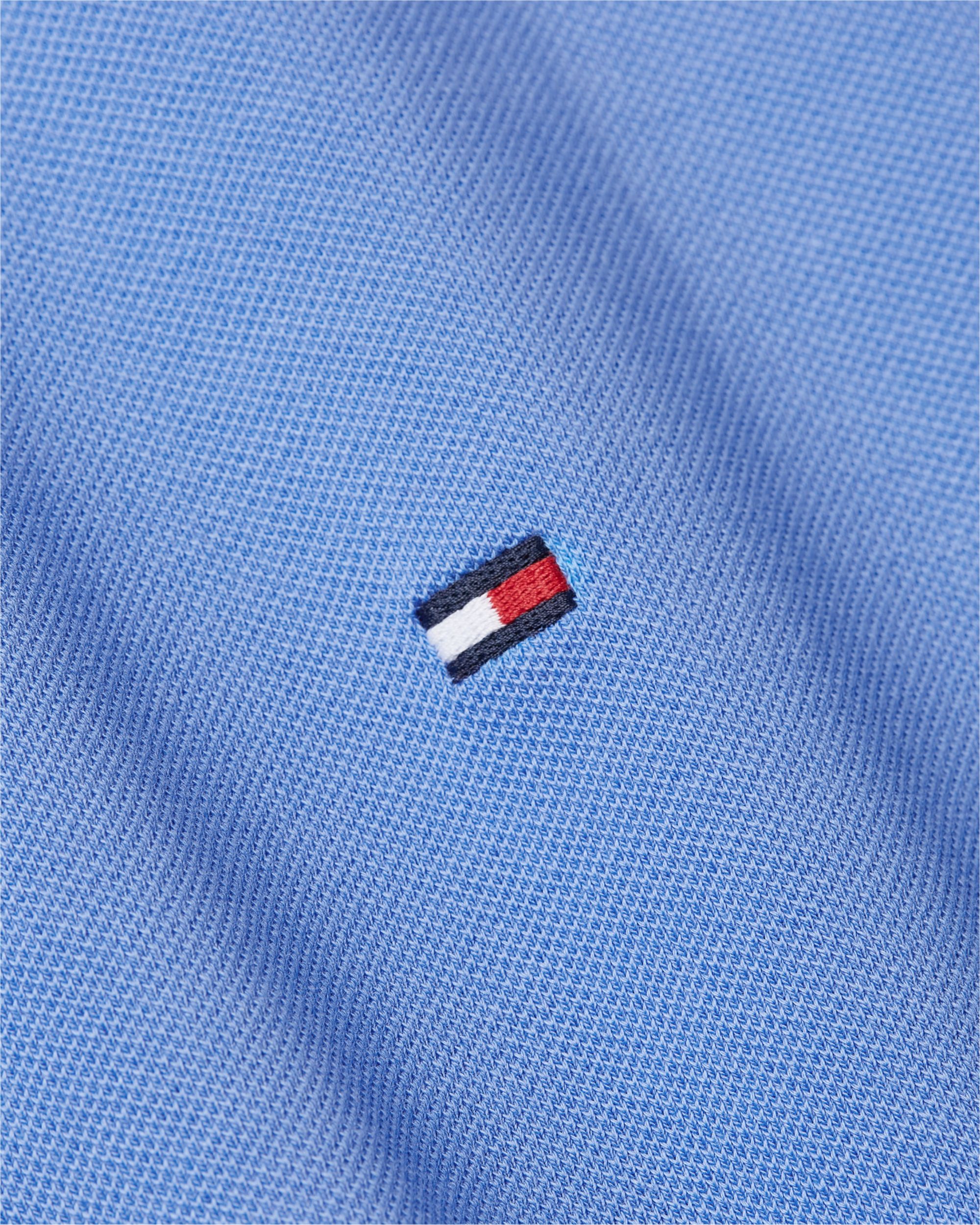 Tommy Hilfiger 1985 Slim Polo, heren poloshirt, middenblauw