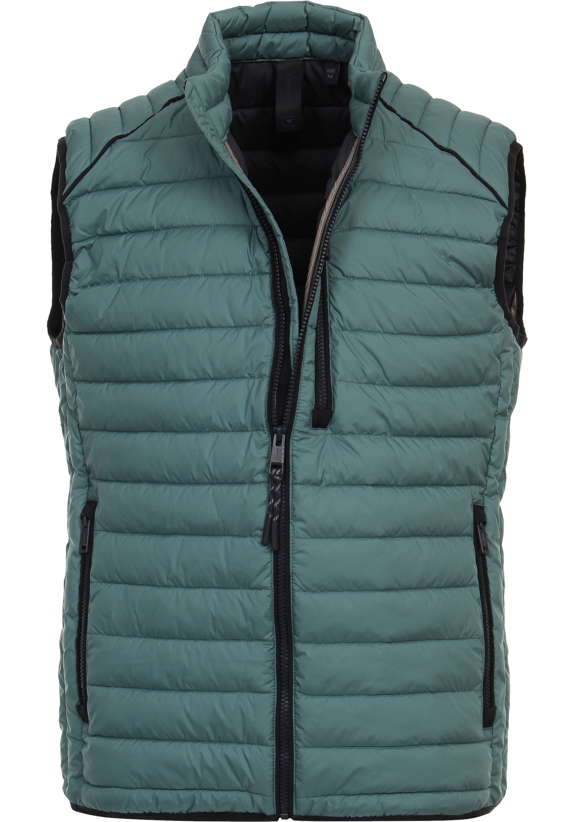 CASA MODA comfort fit bodywarmer, turquoise