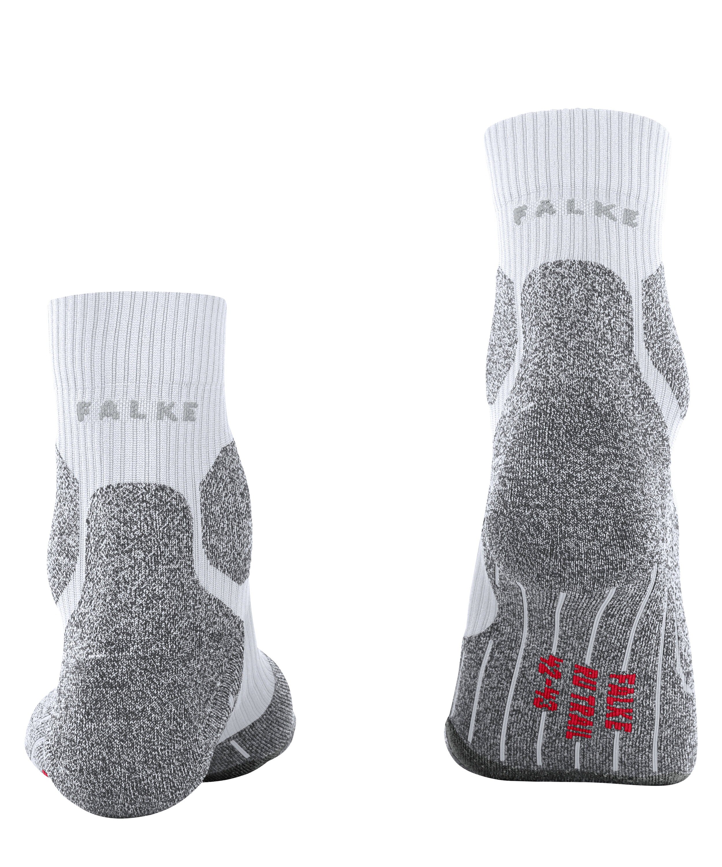 FALKE RU Trail Grip heren running sokken, wit (white)