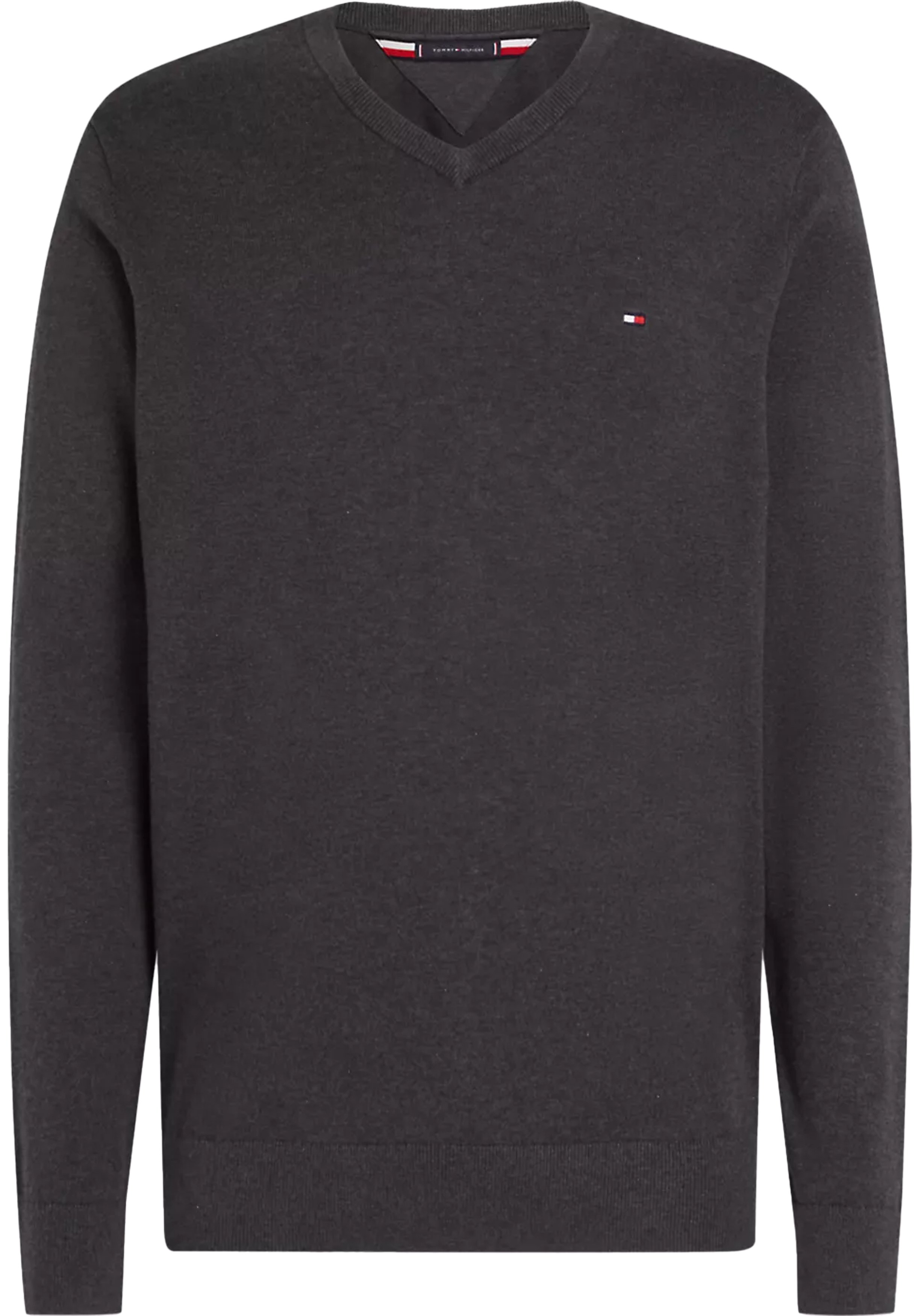 Tommy Hilfiger heren pullover katoen, grijs