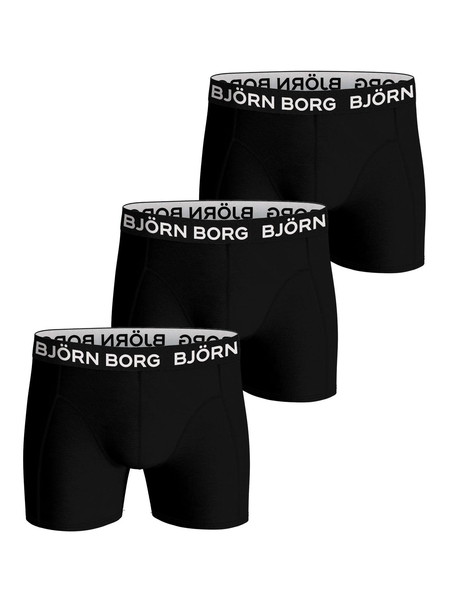 Bjorn Borg Bamboo Cotton Blend boxers, heren boxers normale lengte (3-pack), multicolor