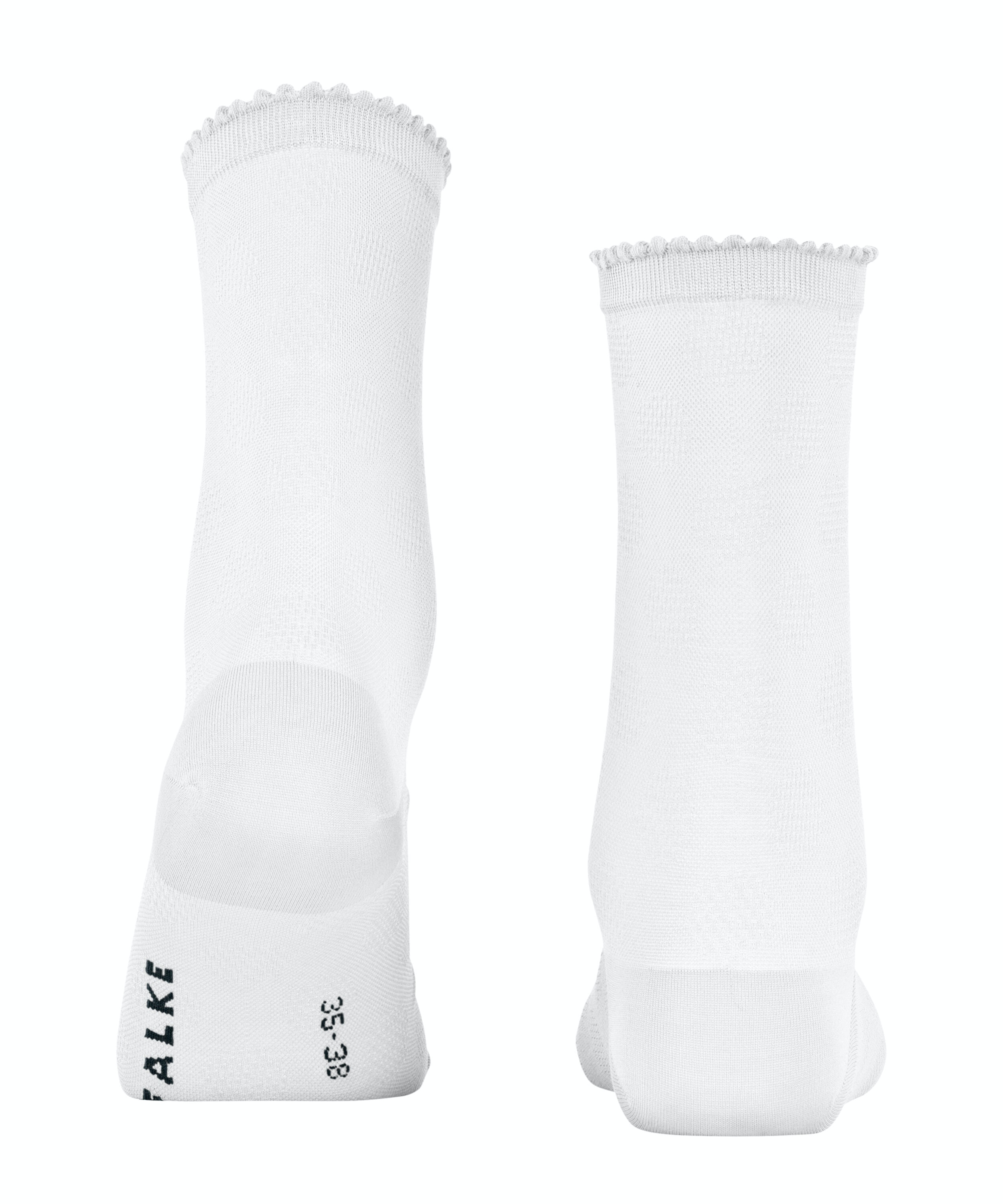 FALKE Bold Dot damessokken, wit (white)