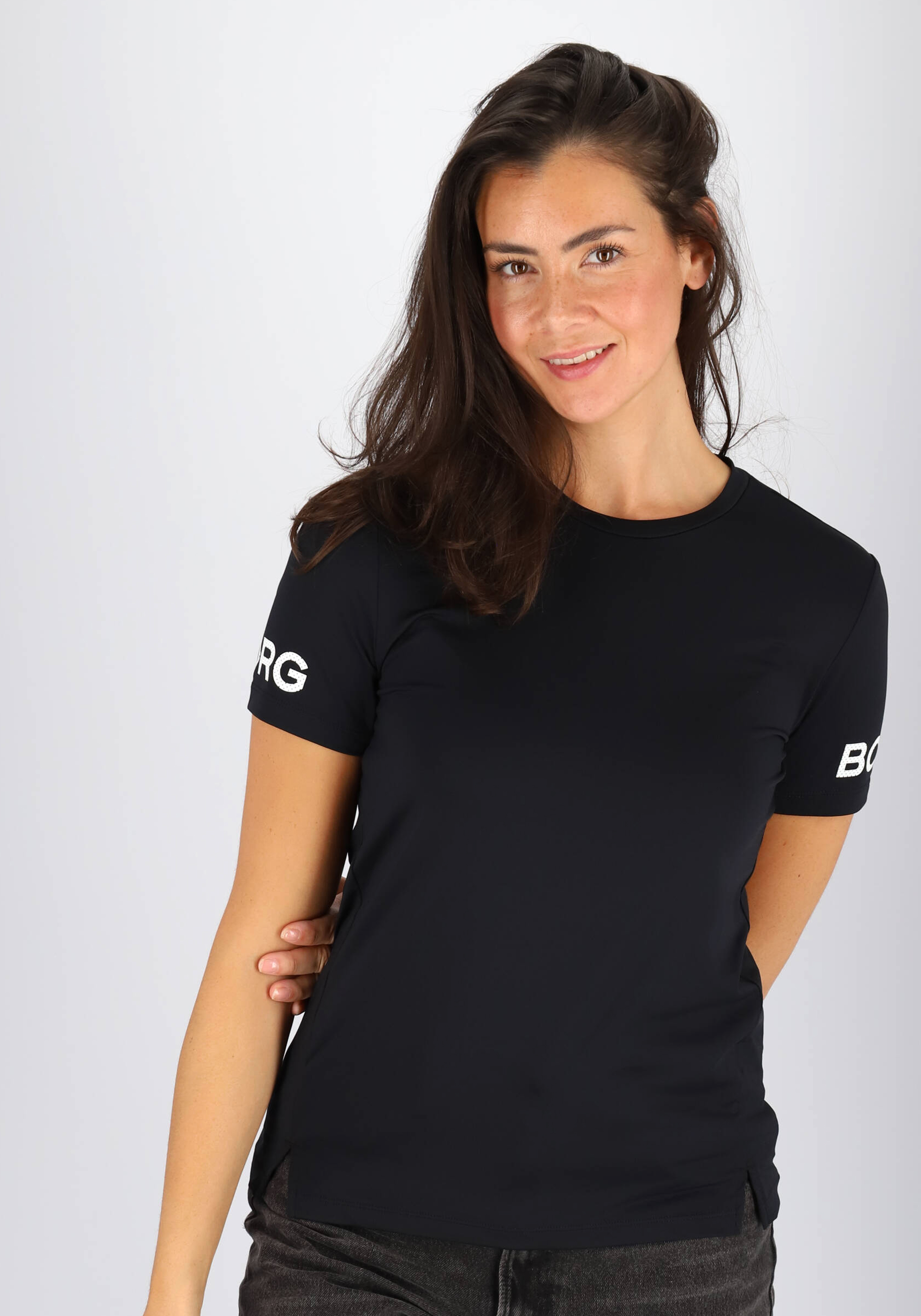 Bjorn Borg dames T-shirt, zwart