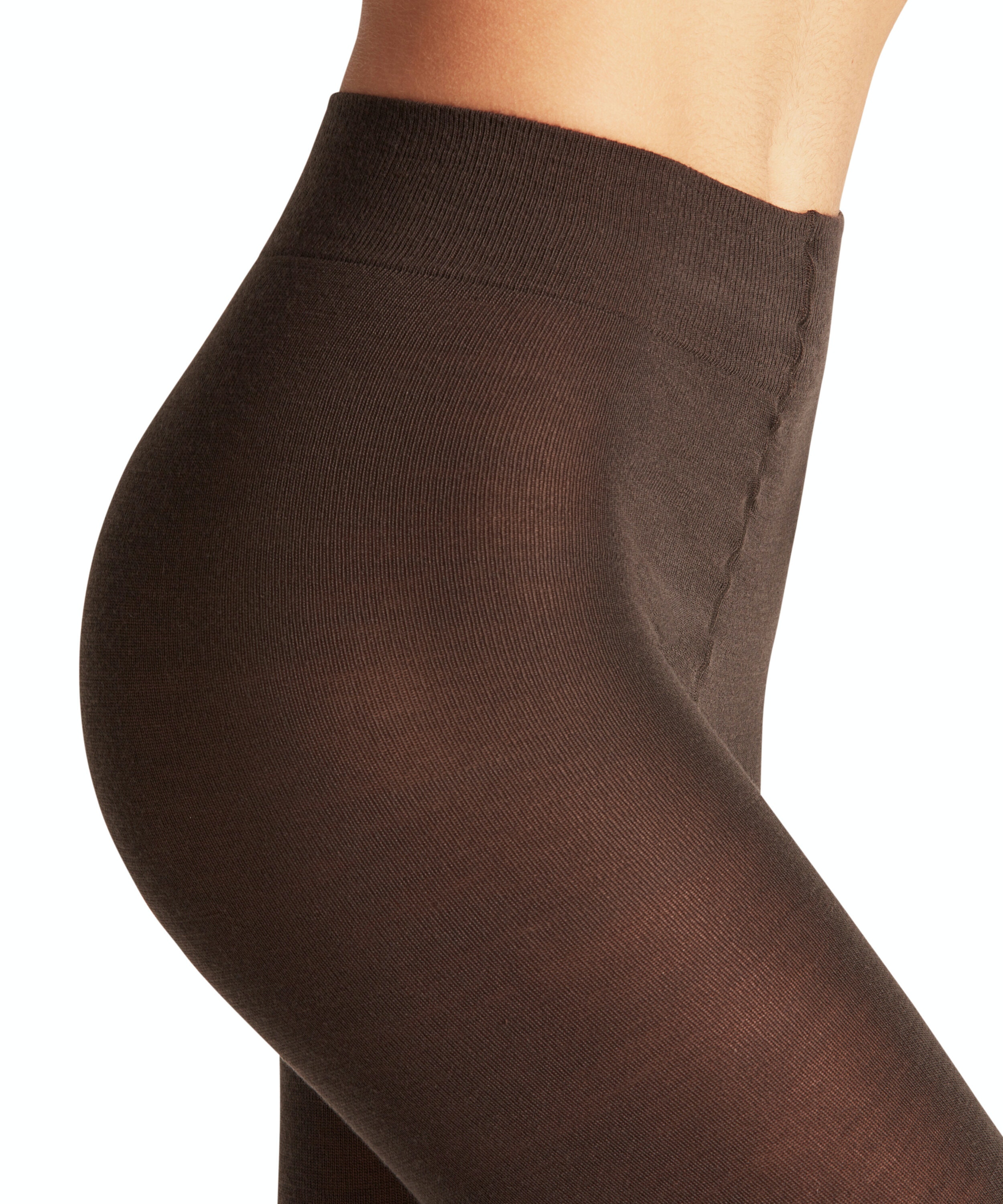 FALKE Softmerino dames panty, dark brown